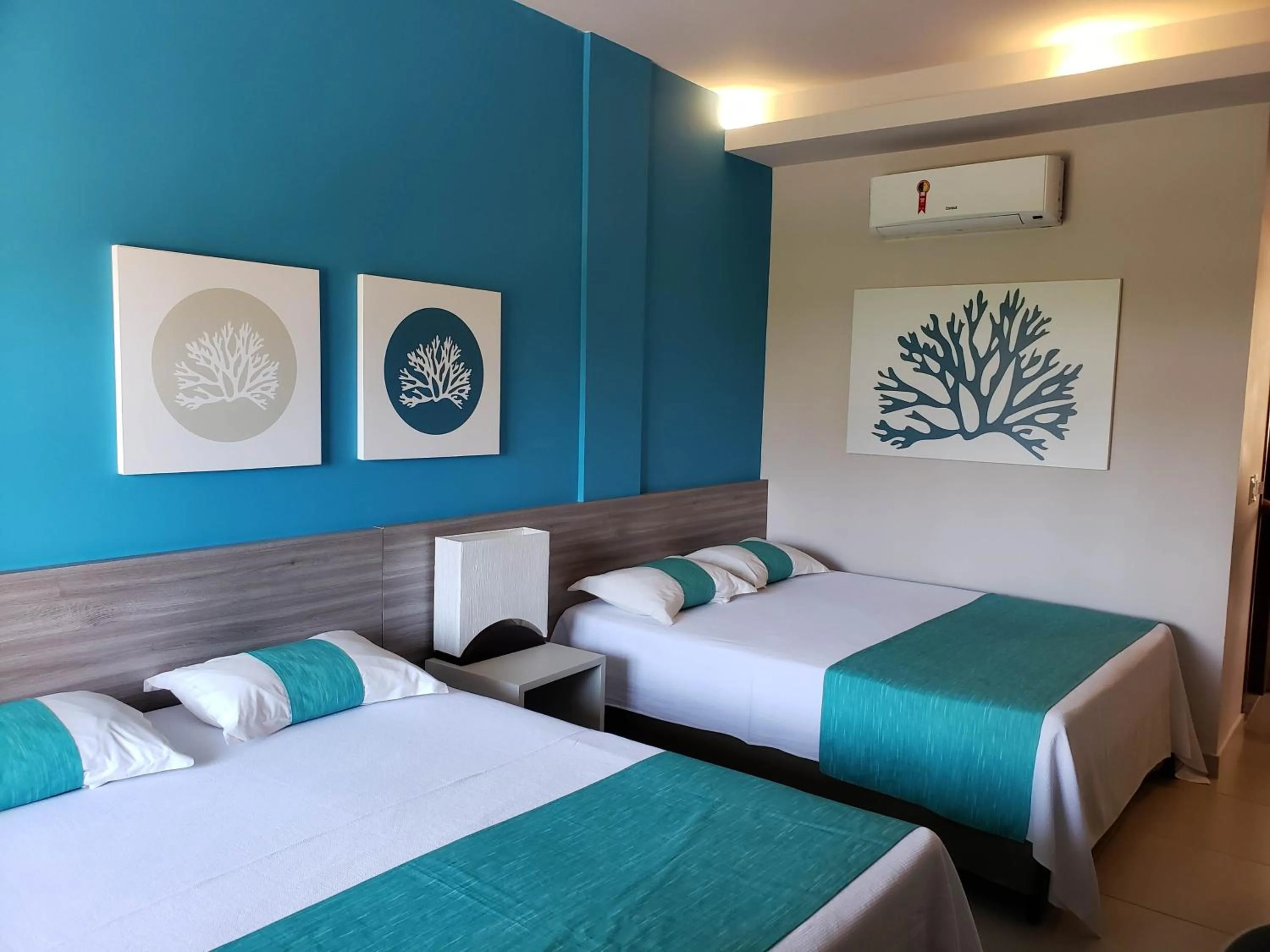 Bed in Tabaobí Smart Hotel