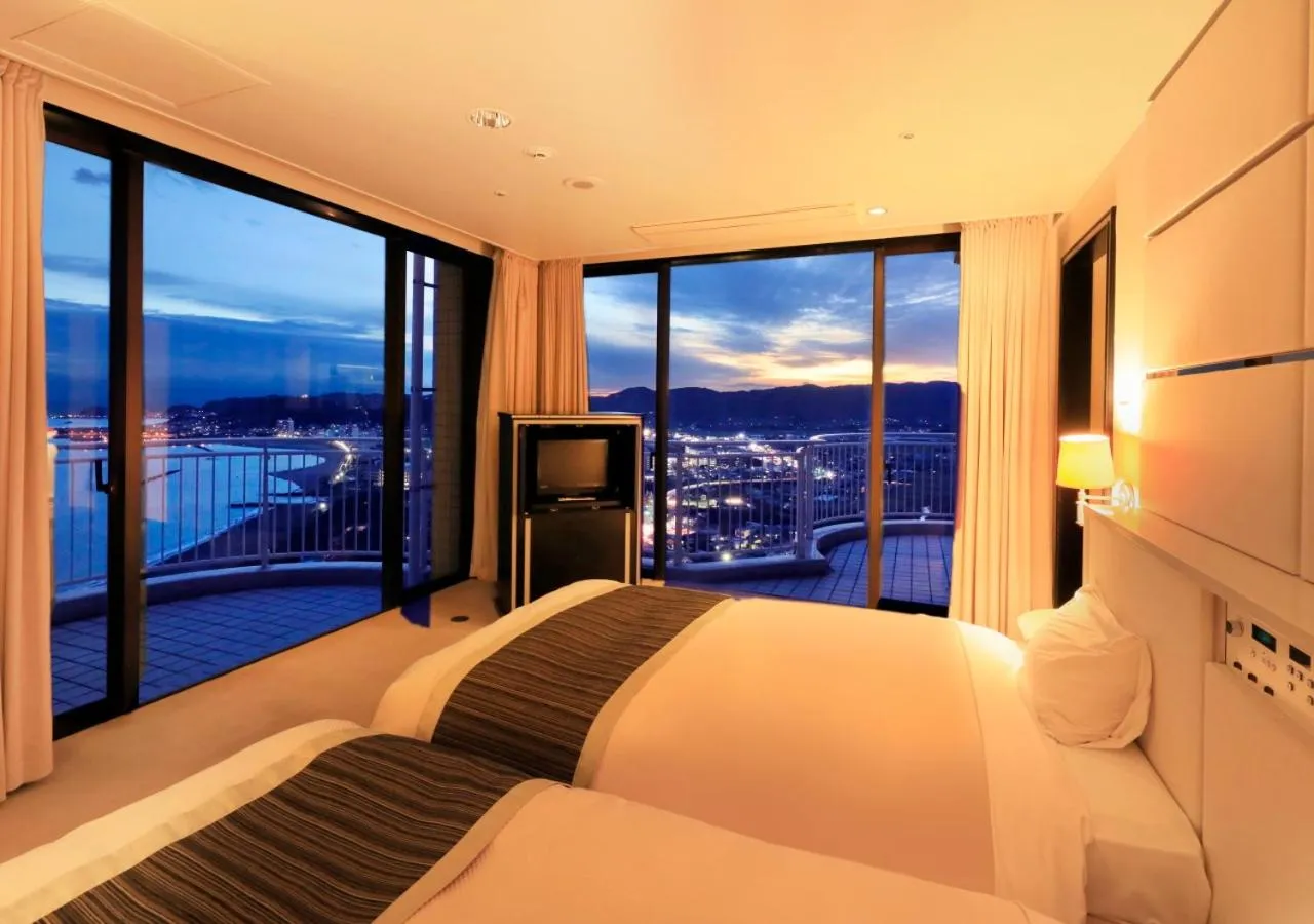 Bed in Kamogawa Grand Tower