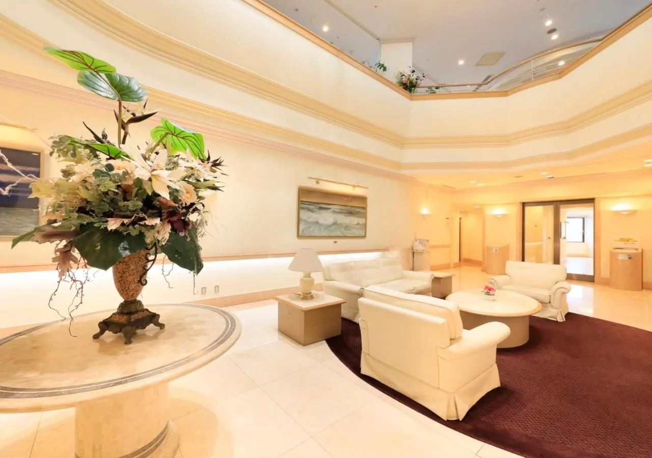Lobby or reception in Kamogawa Grand Tower