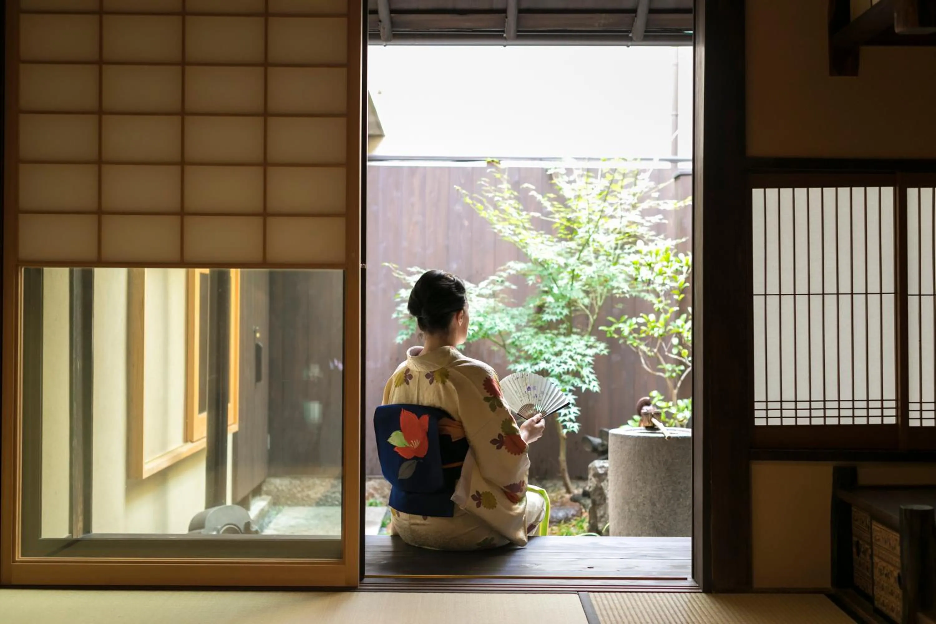 Garden in Kuraya Omiya Shimabara