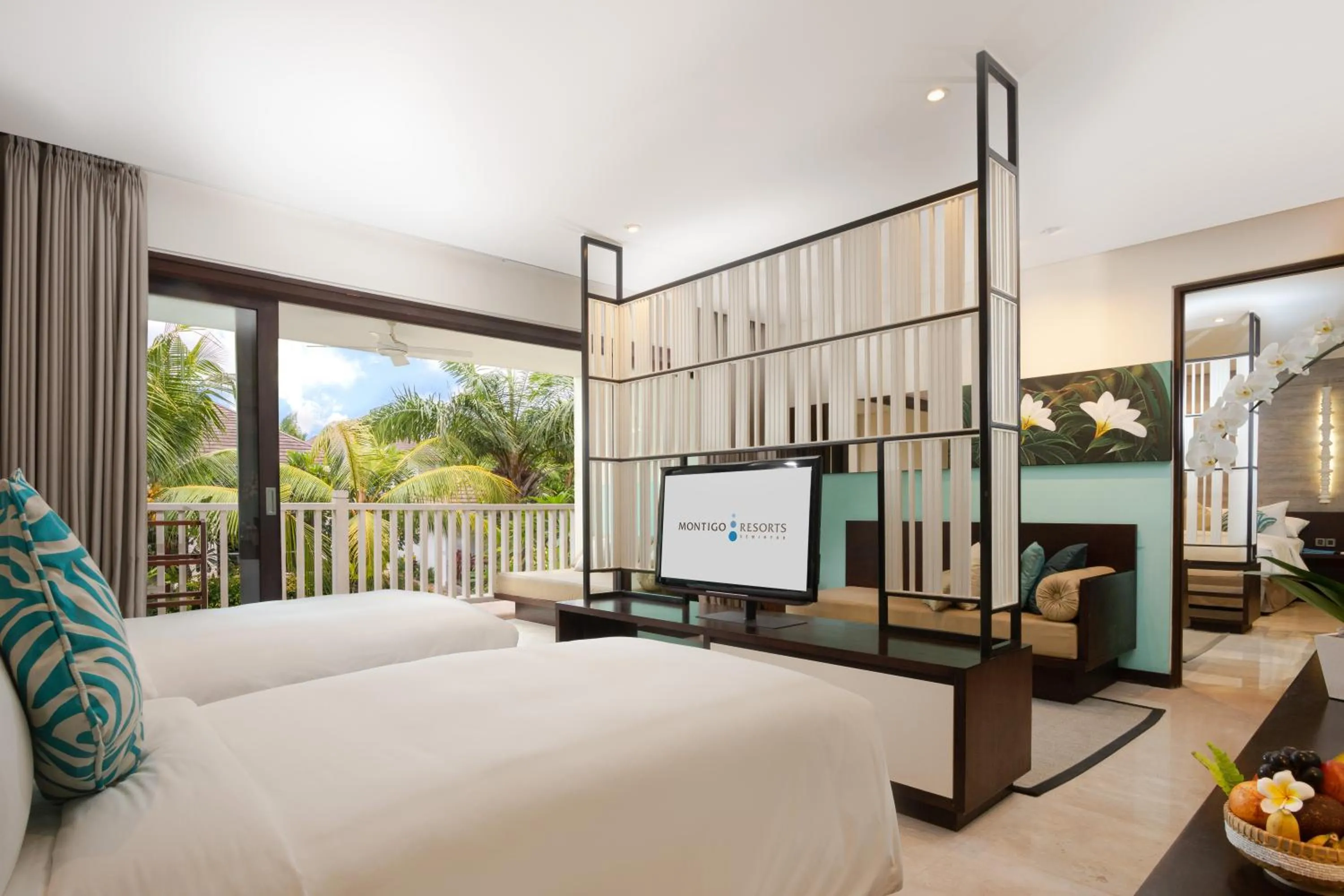 Bed in Montigo Resorts Seminyak