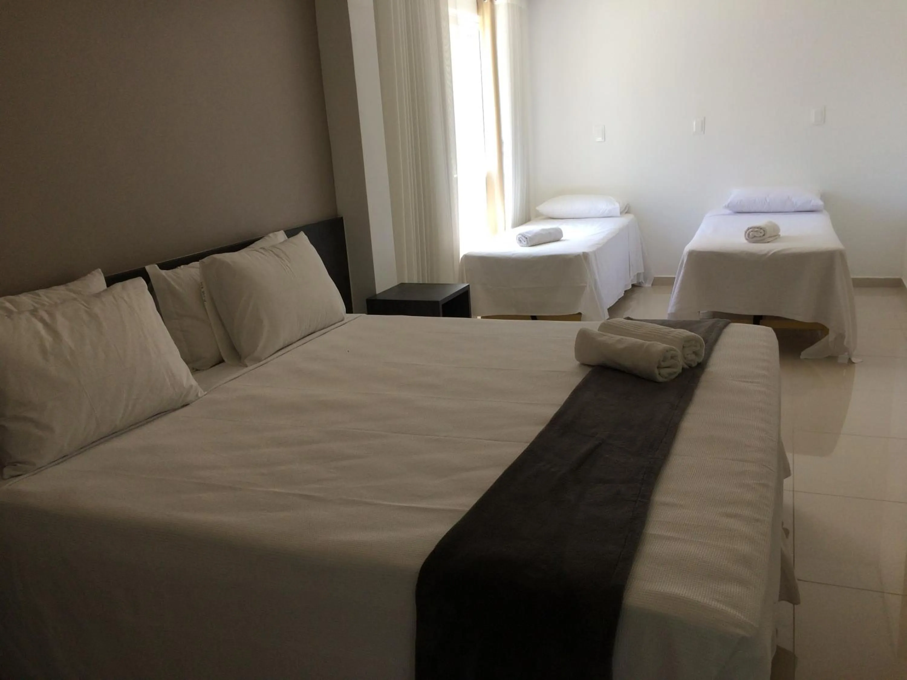 Bed in Scenarium Hotel