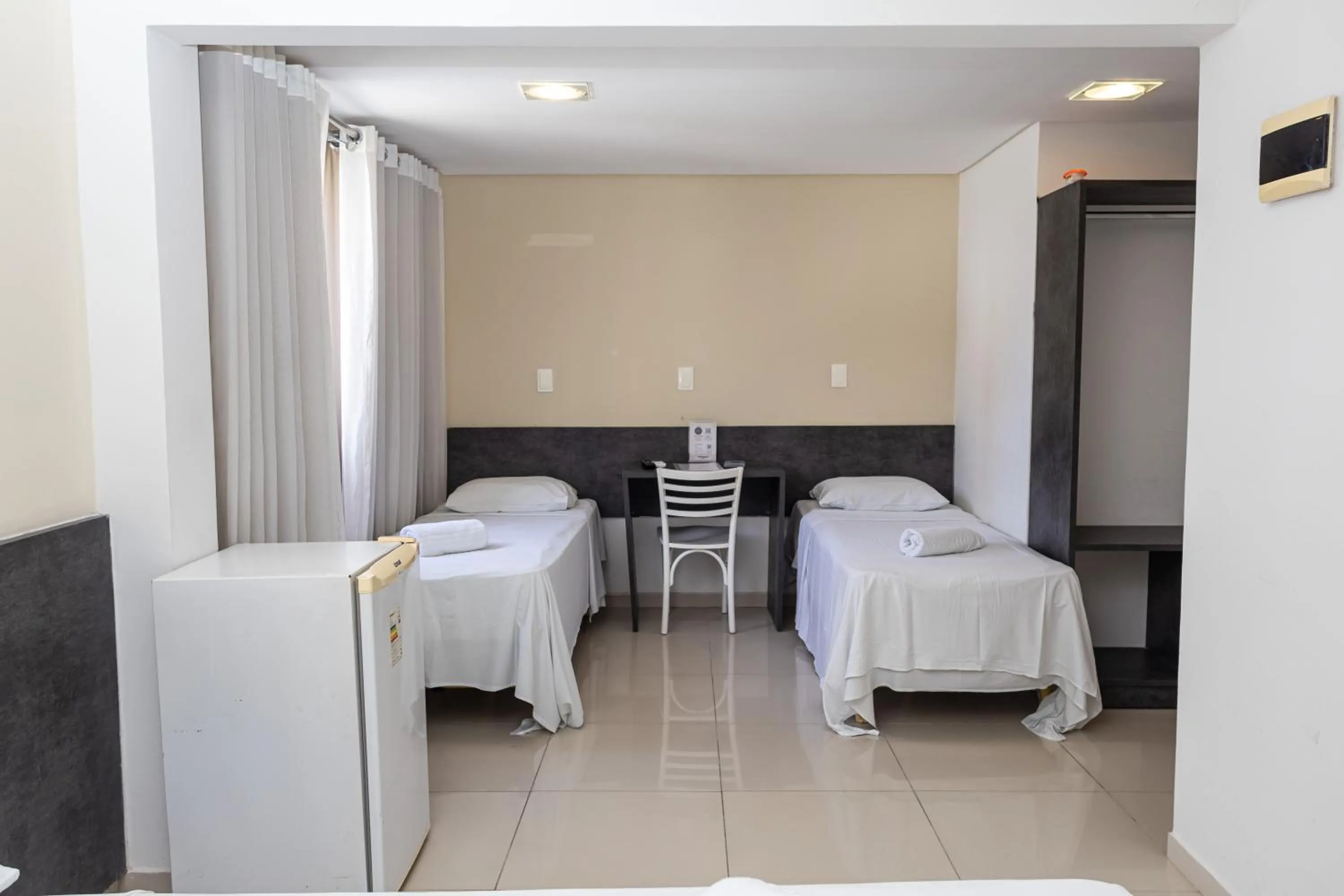 Bed in Scenarium Hotel