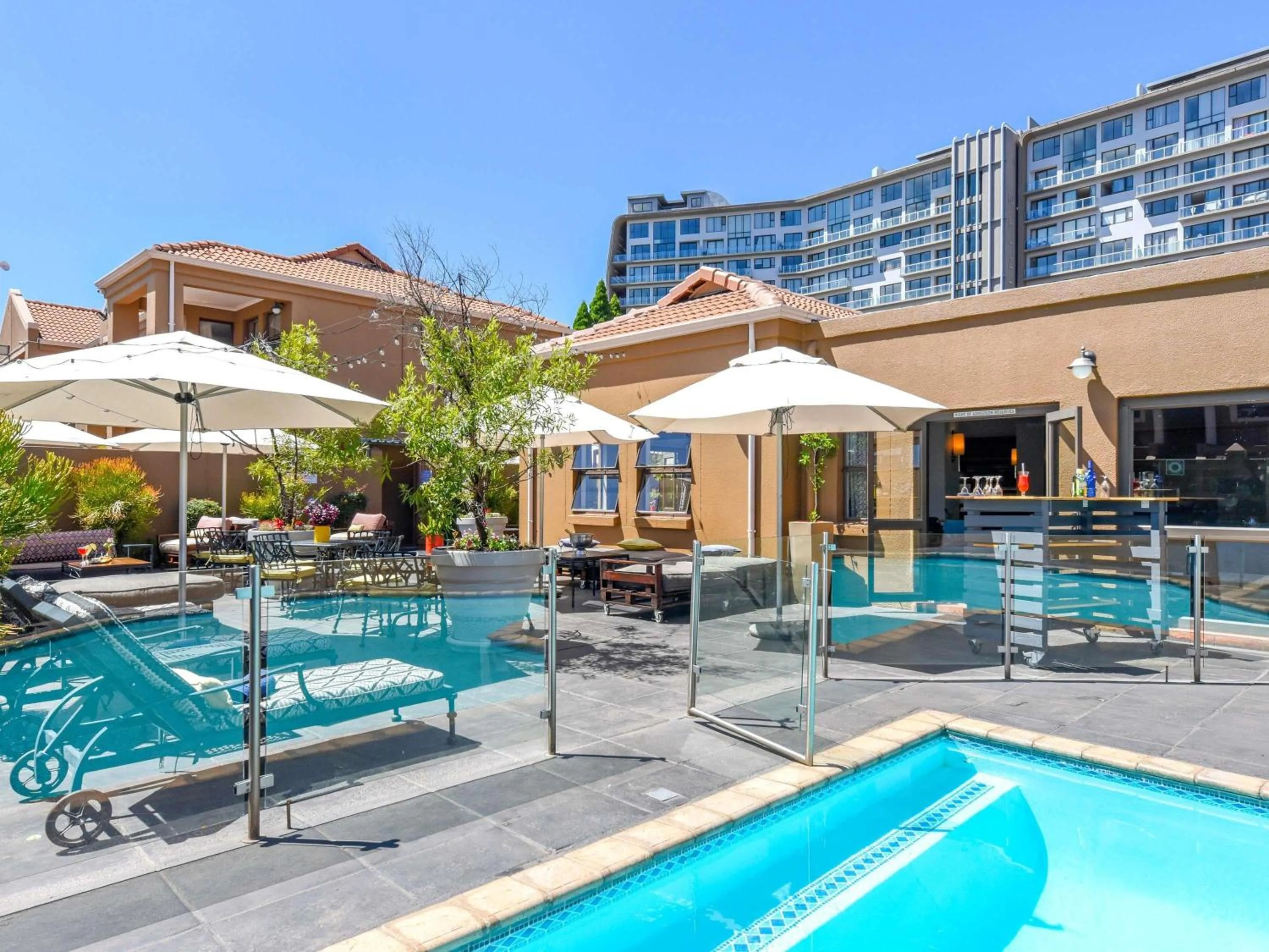 Pool view in Mercure Hotel Bedfordview