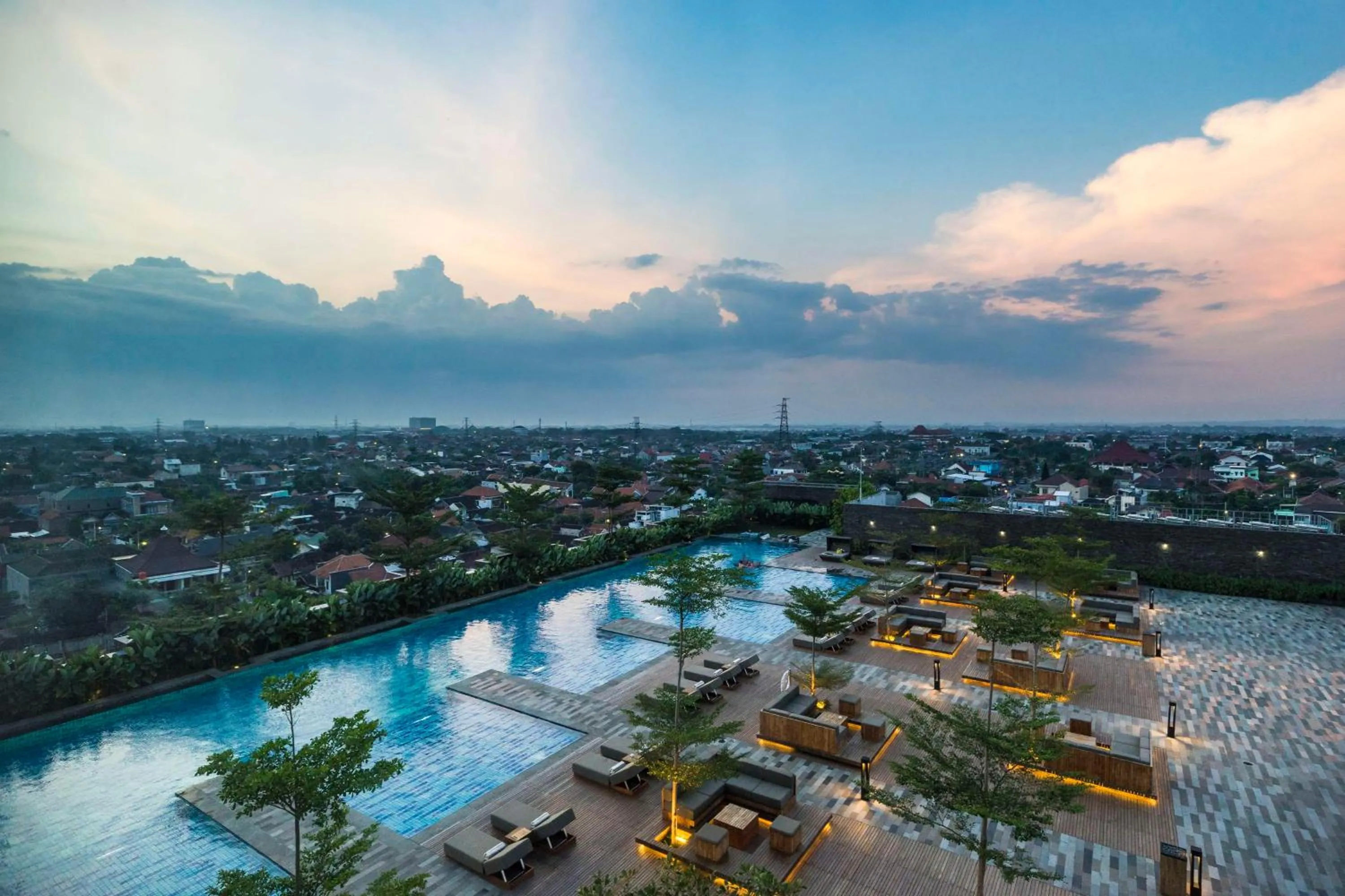 Swimming pool in Alila Solo