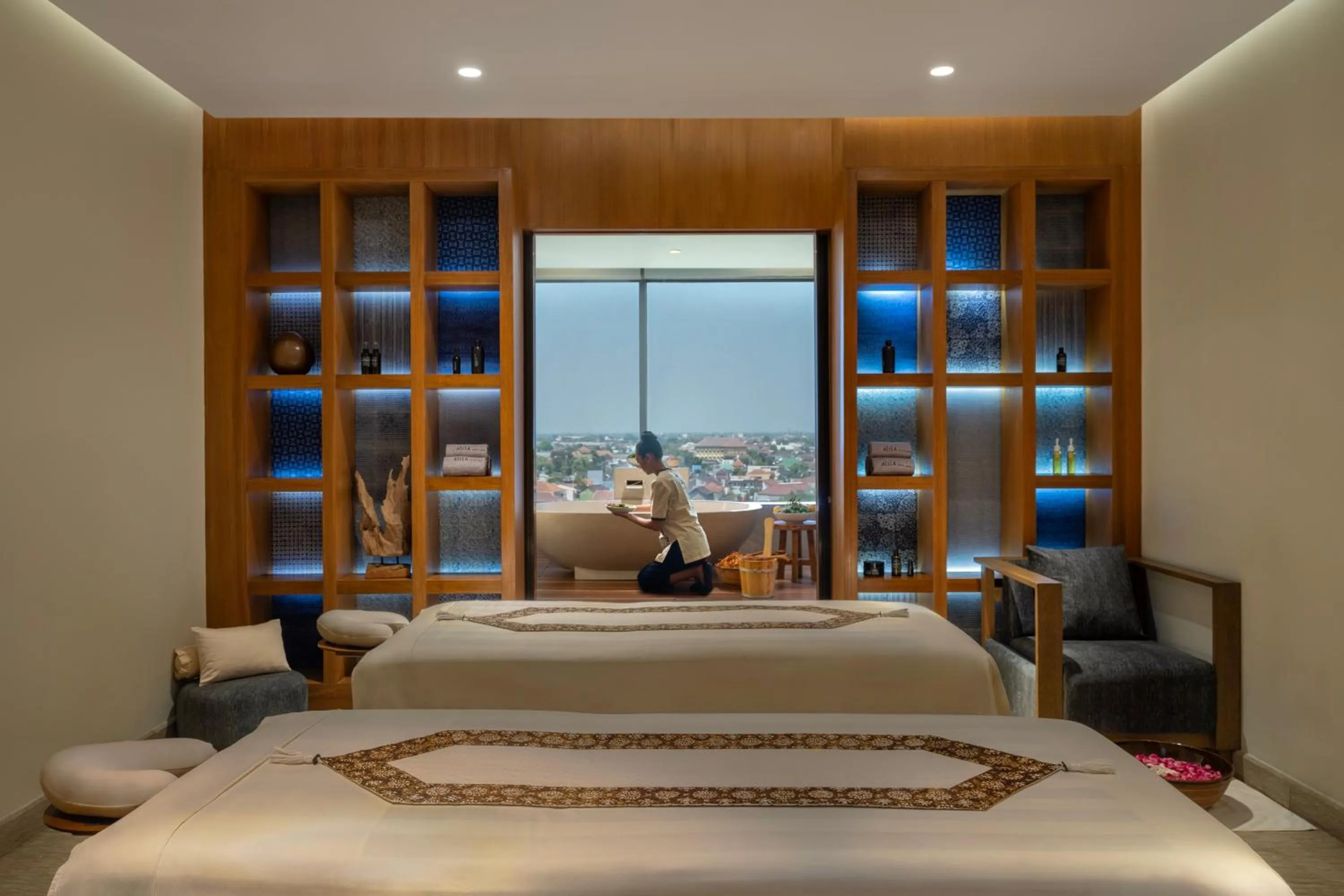 Spa and wellness centre/facilities, Bed in Alila Solo