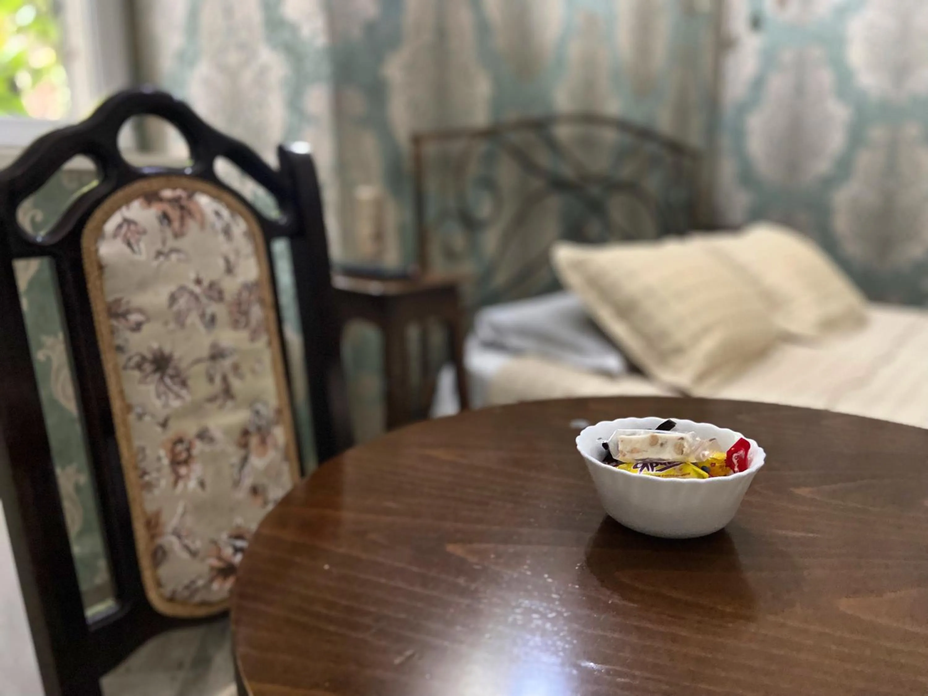 Decorative detail, Bed in Old Tbilisi Apart-Hotel