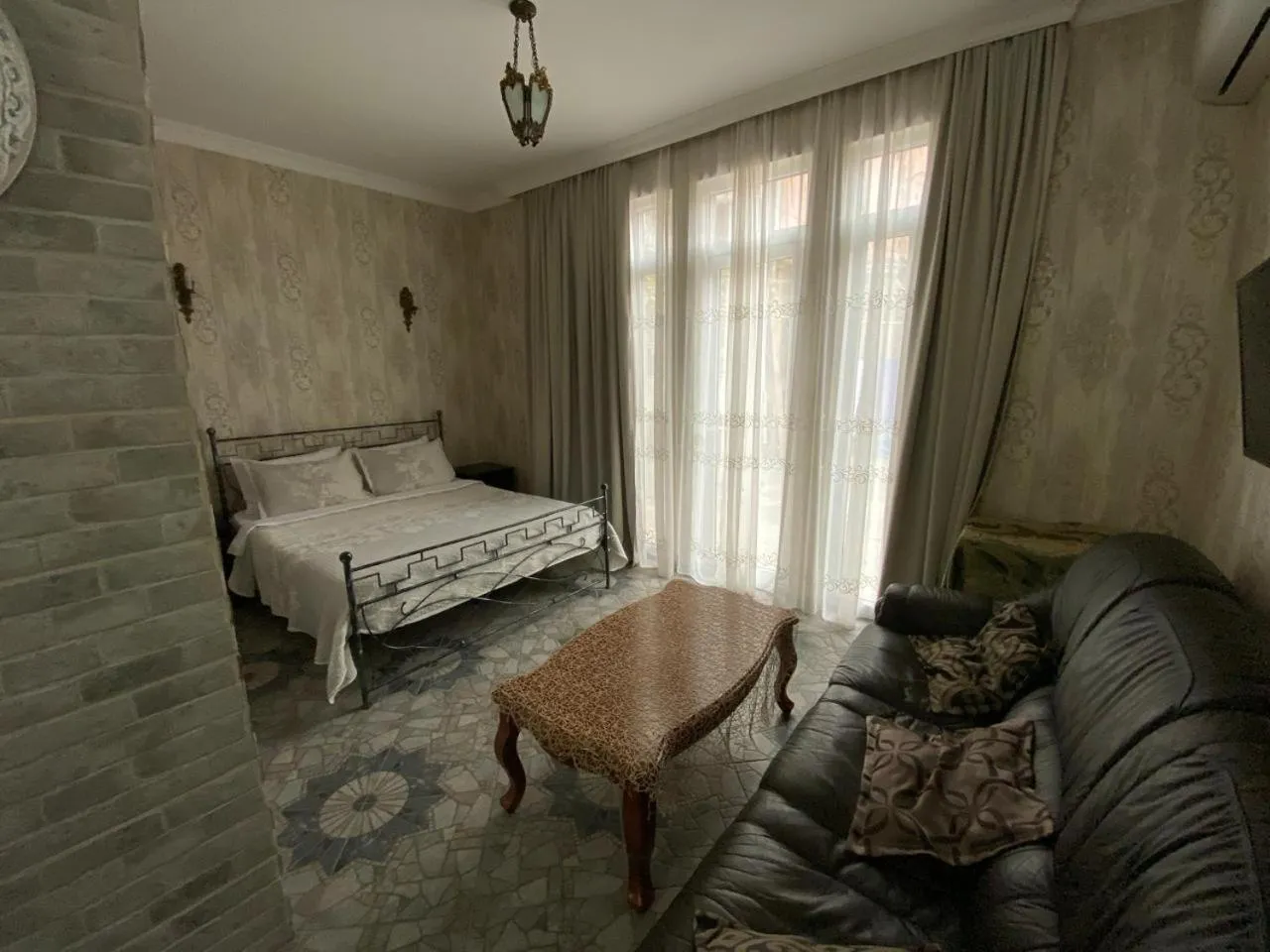 Bed in Old Tbilisi Apart-Hotel