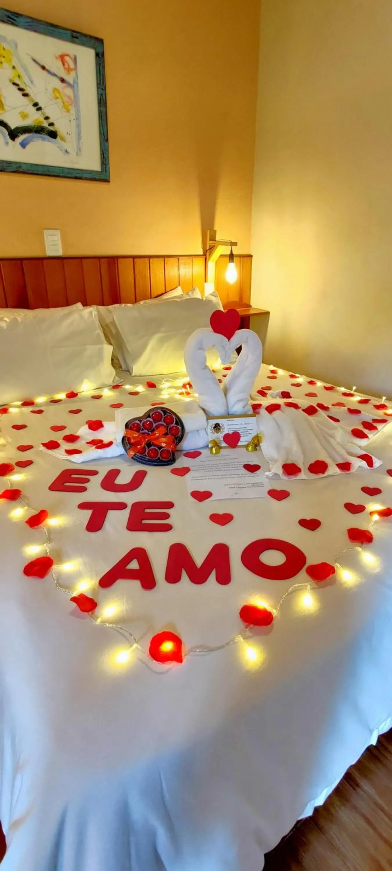 Bed in Chalés Leopoldo em Monte Verde