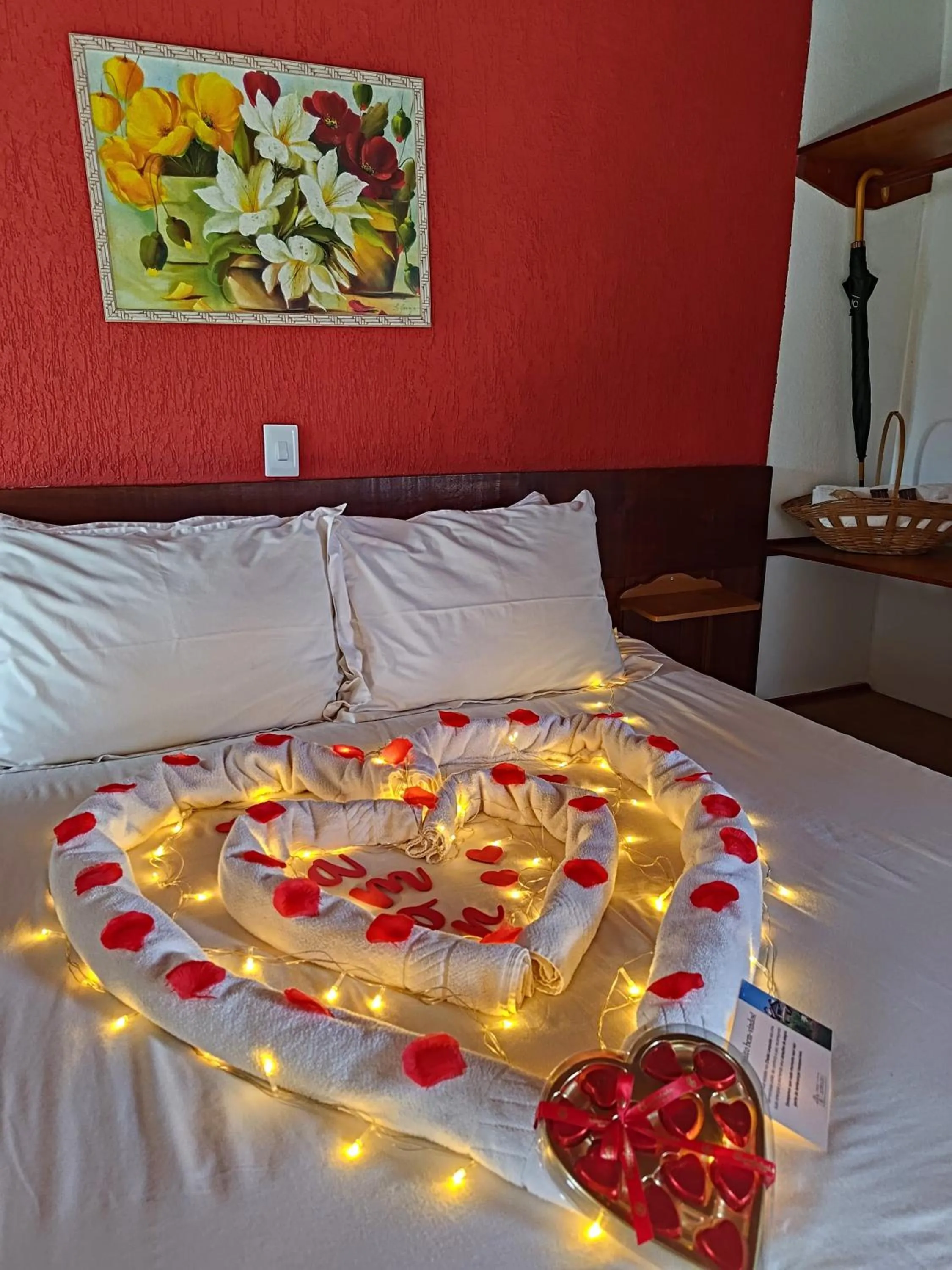 Bed in Chalés Leopoldo em Monte Verde