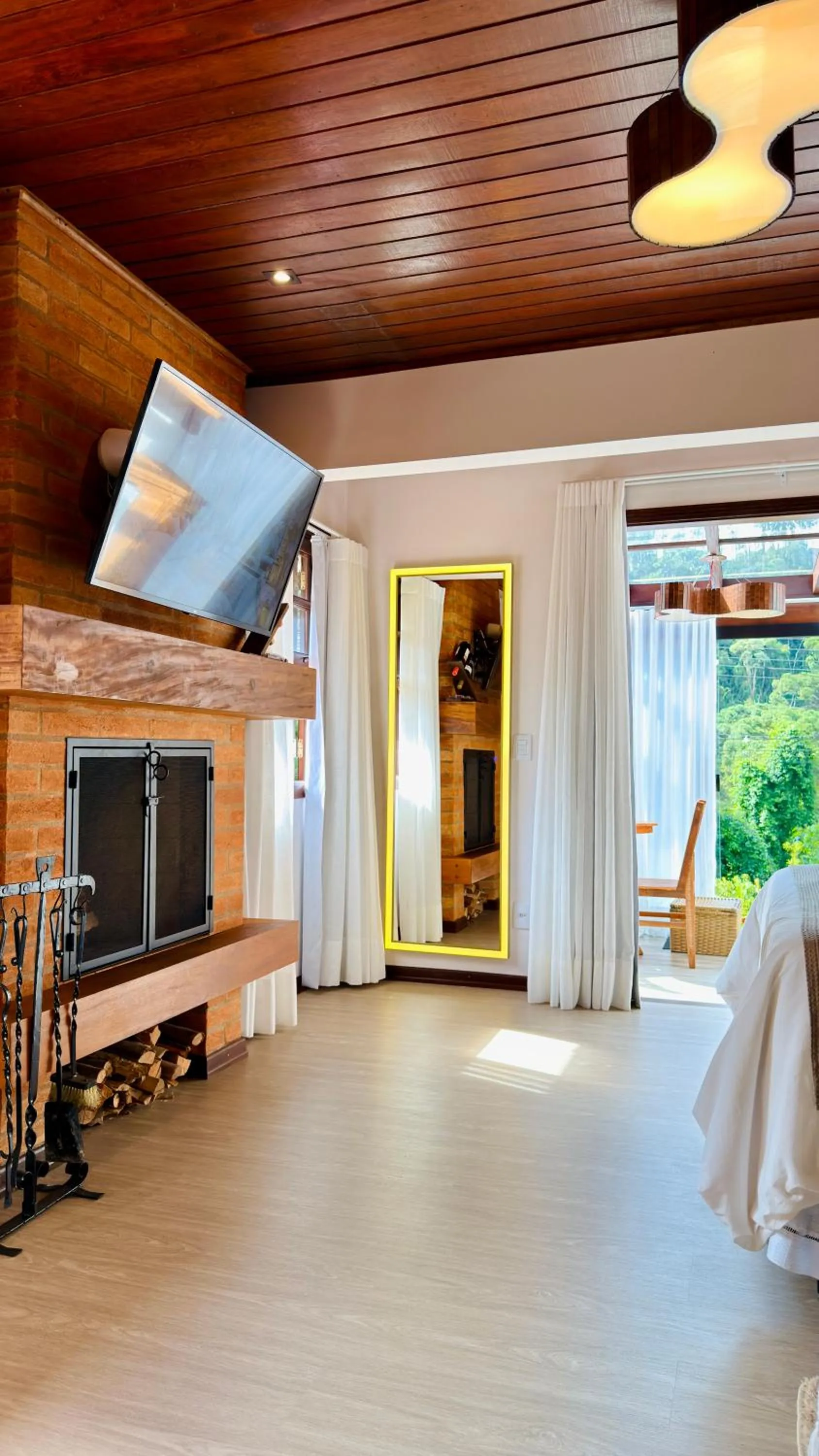 Bed in Chalés Leopoldo em Monte Verde