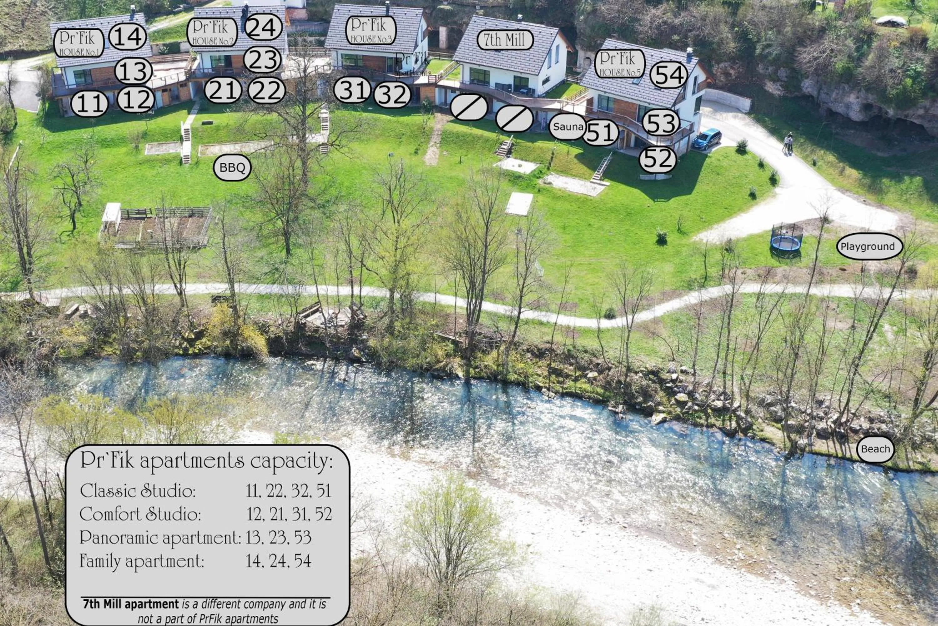 Property building in PR`FIK Apartments