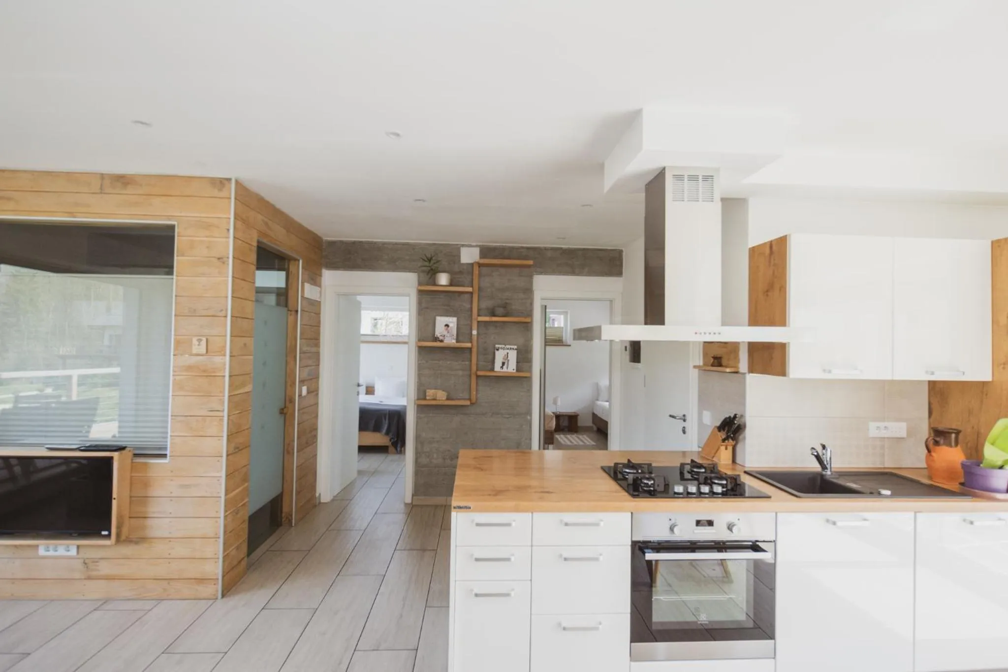 kitchen in PR`FIK Apartments