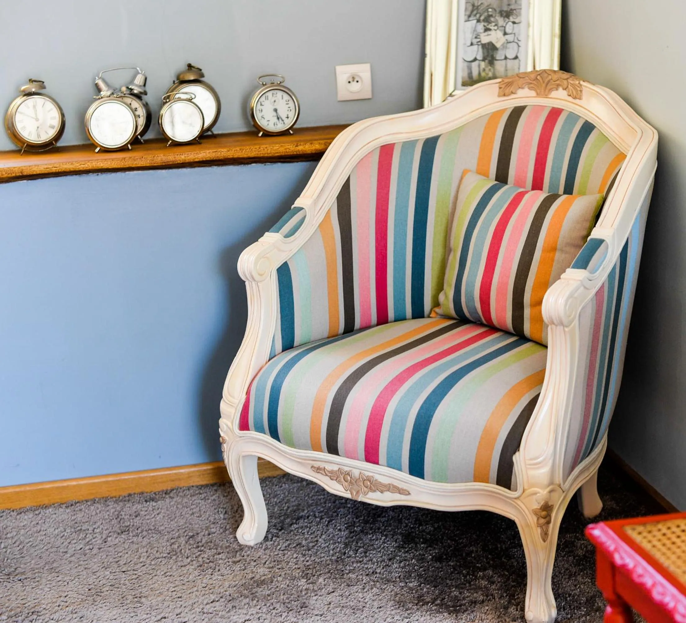 Decorative detail in Le Duplex de Lapparan