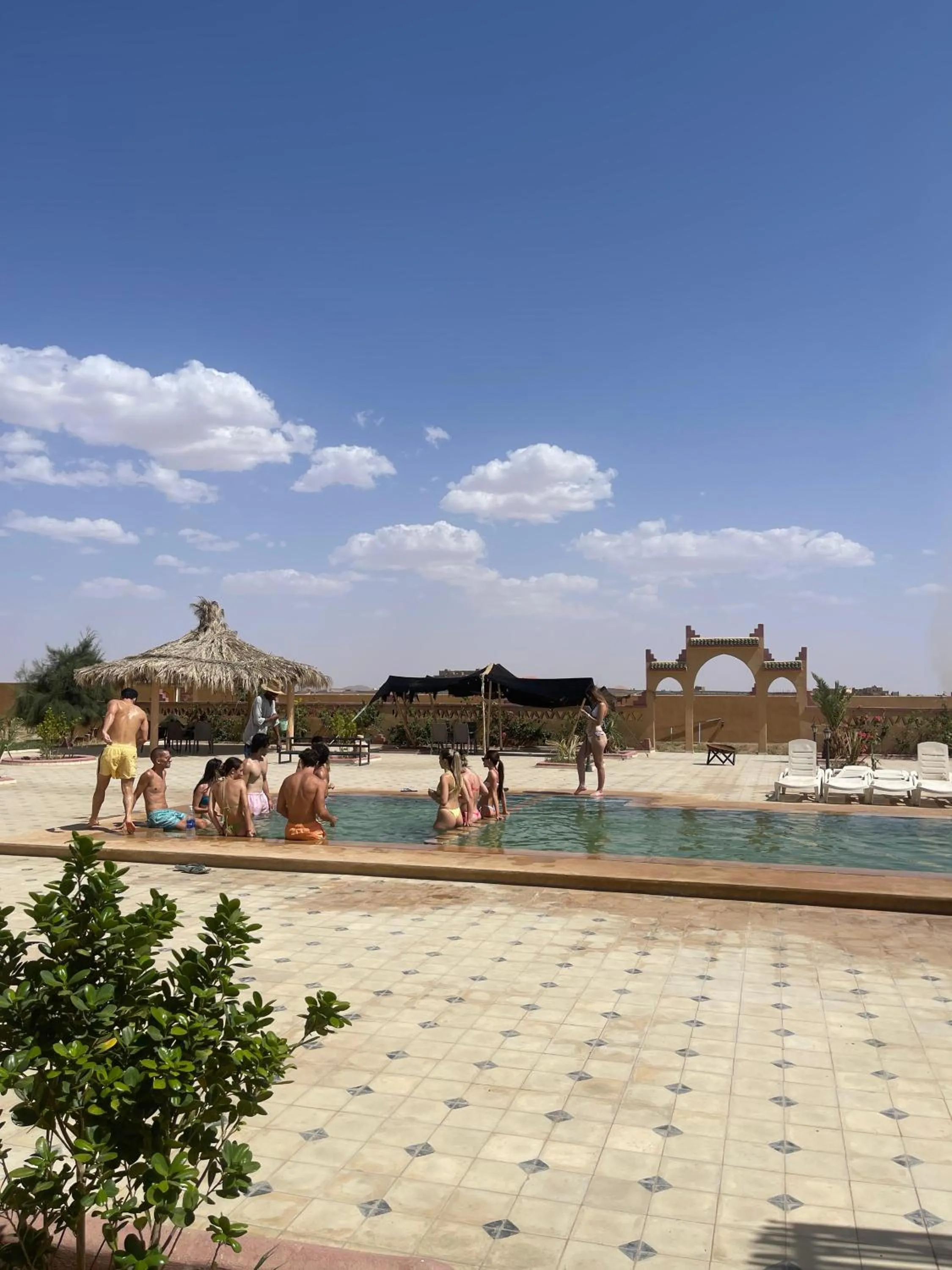 Property building in Hotel Berber Palace Merzouga