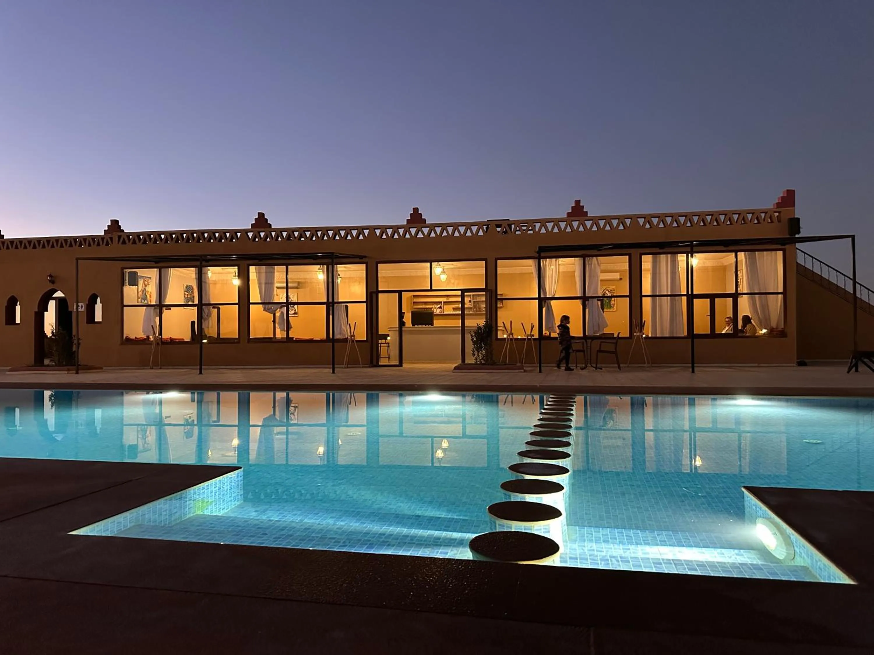 Property building in Hotel Berber Palace Merzouga