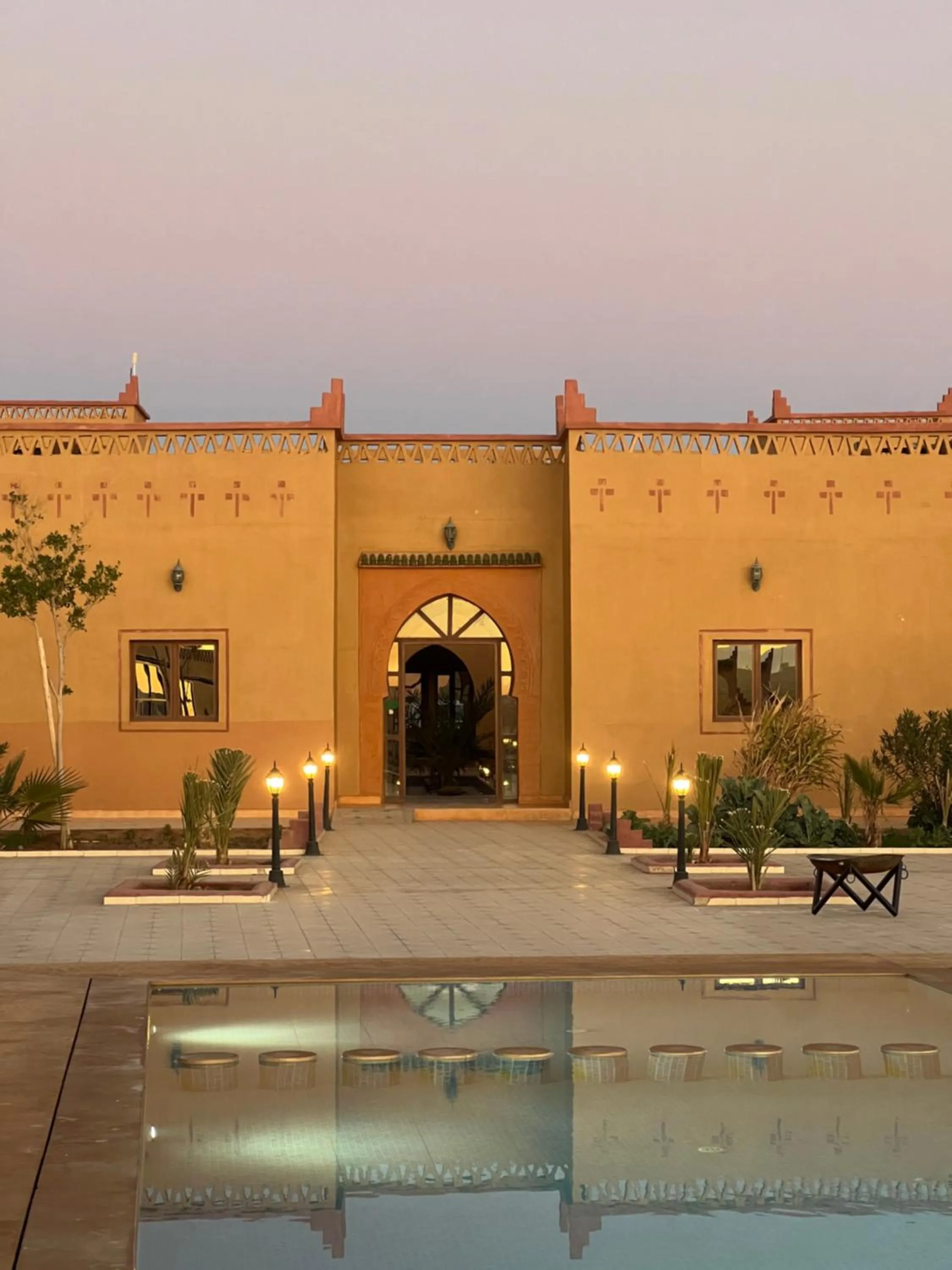 Property building in Hotel Berber Palace Merzouga