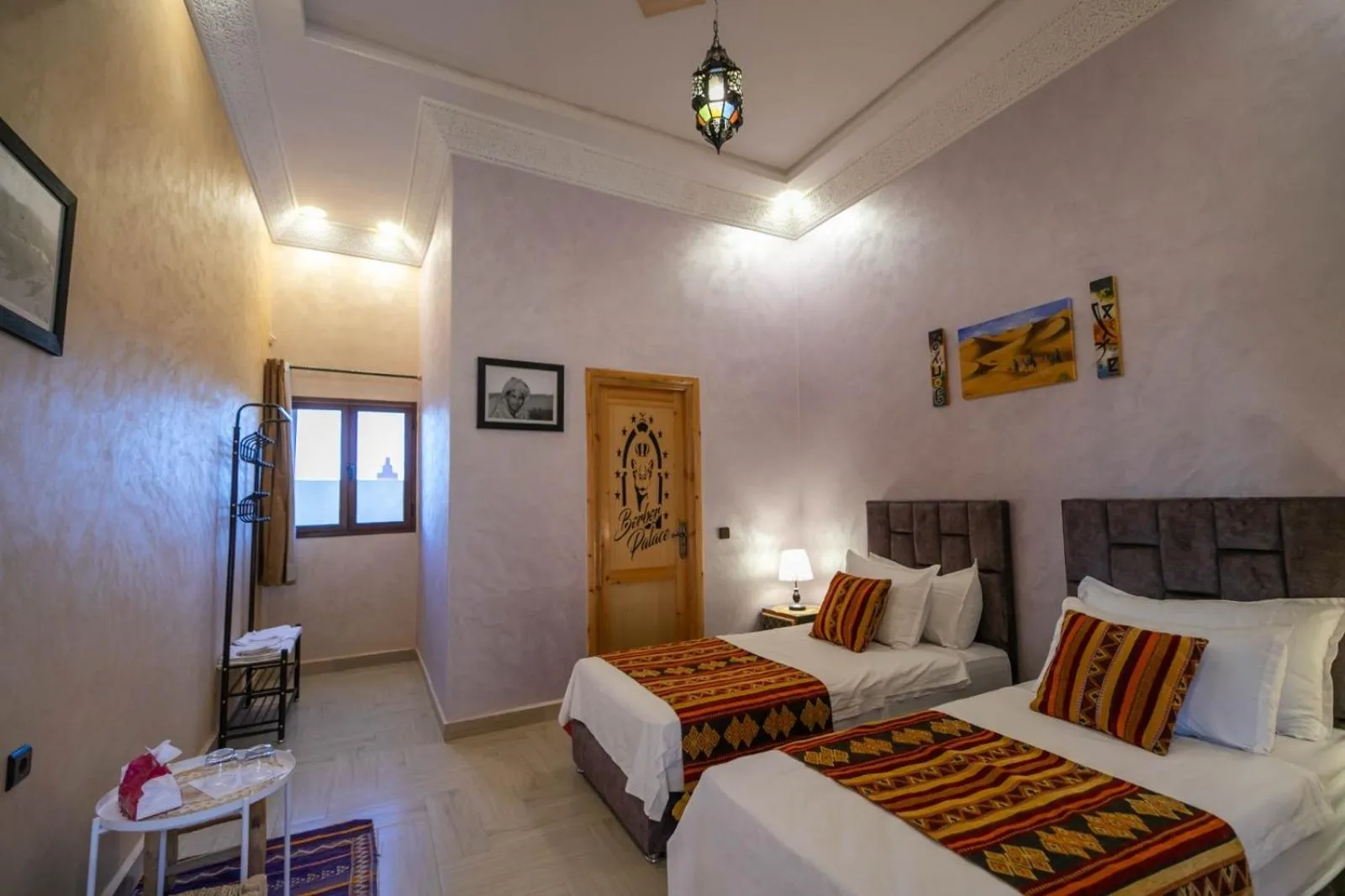 Property building, Bed in Hotel Berber Palace Merzouga