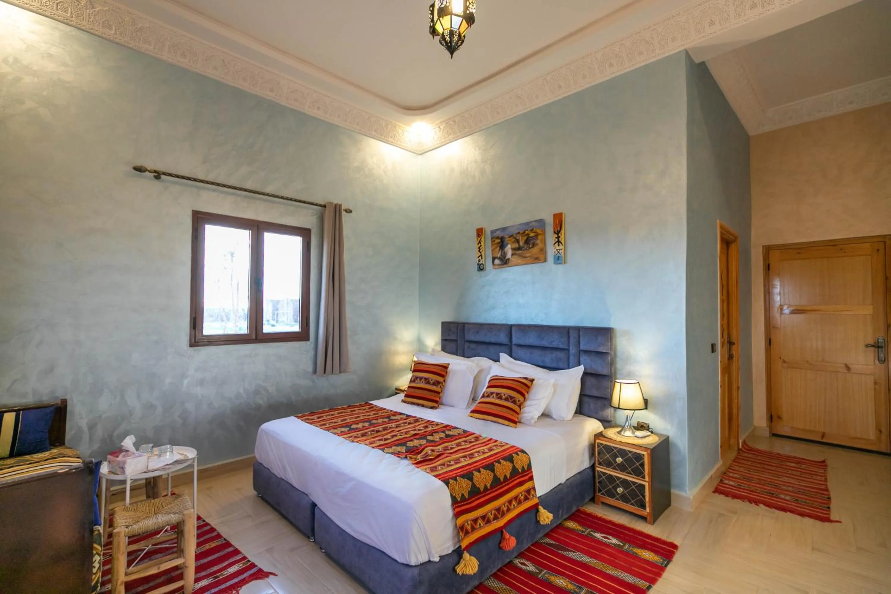 Property building, Bed in Hotel Berber Palace Merzouga