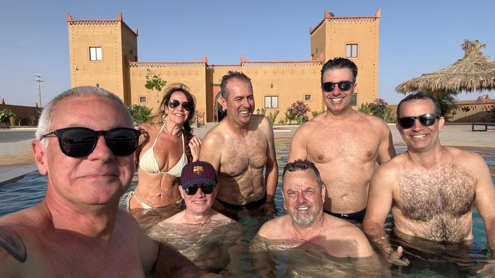 Property building in Hotel Berber Palace Merzouga