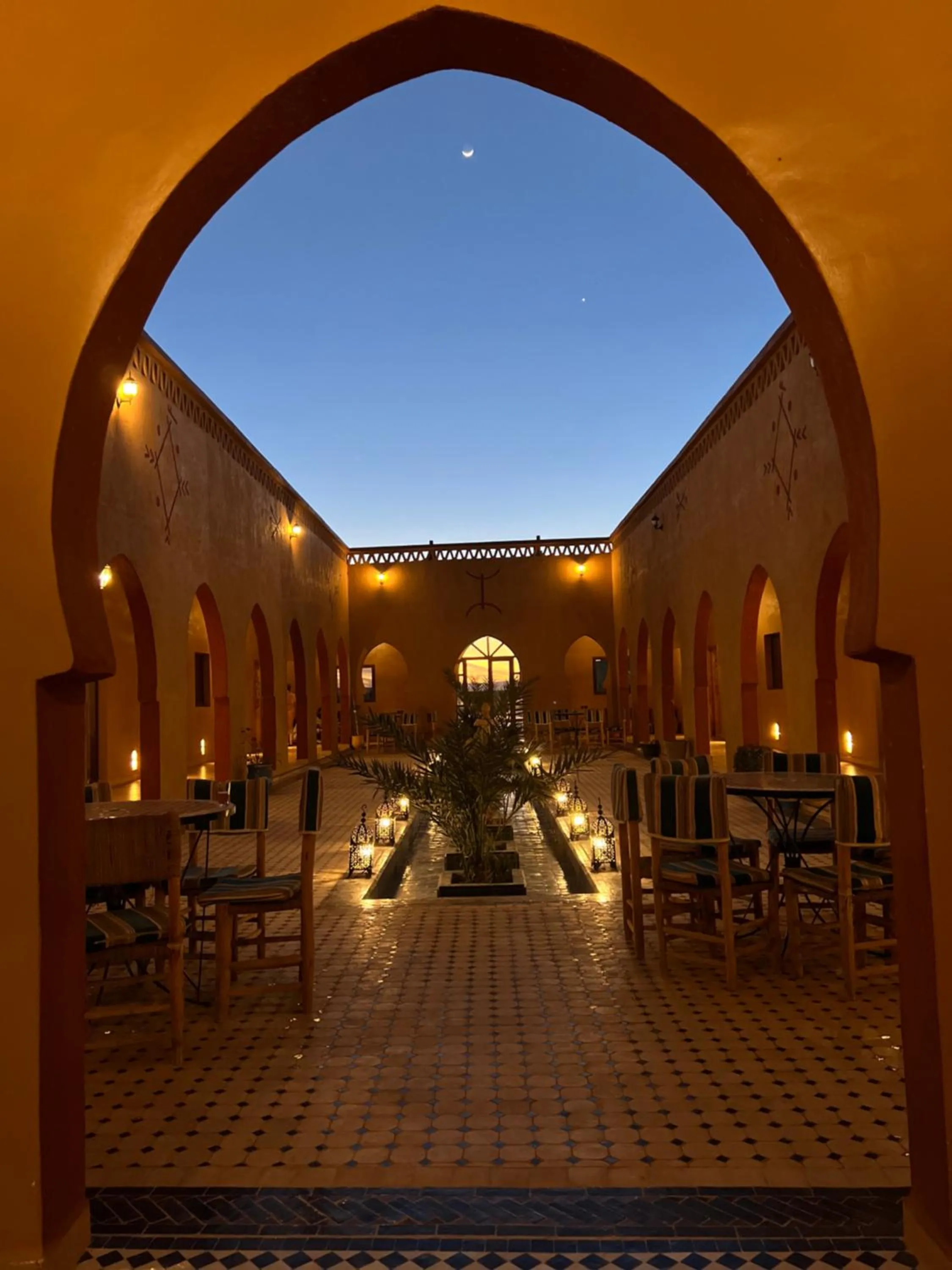 Property building in Hotel Berber Palace Merzouga