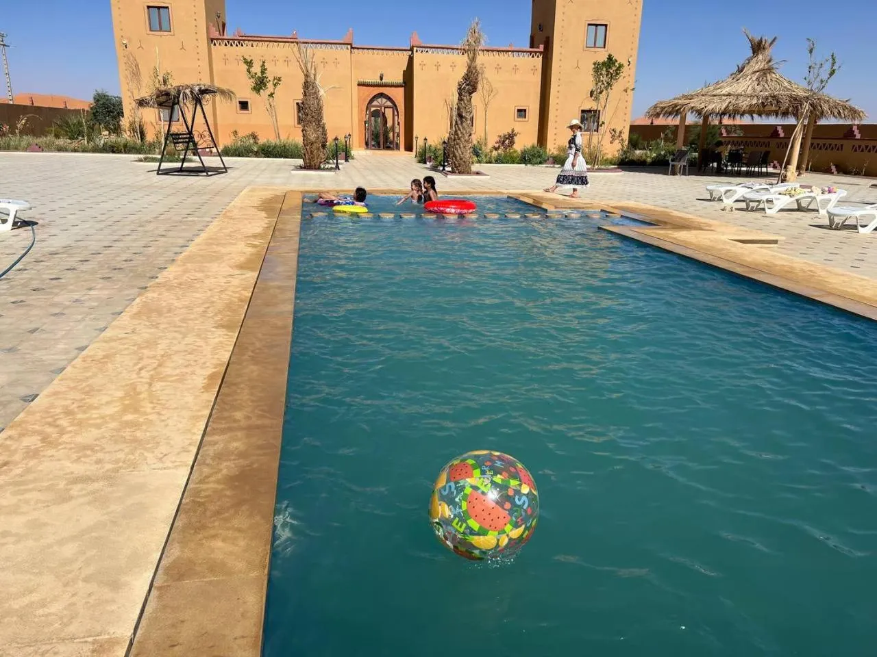 Property building in Hotel Berber Palace Merzouga