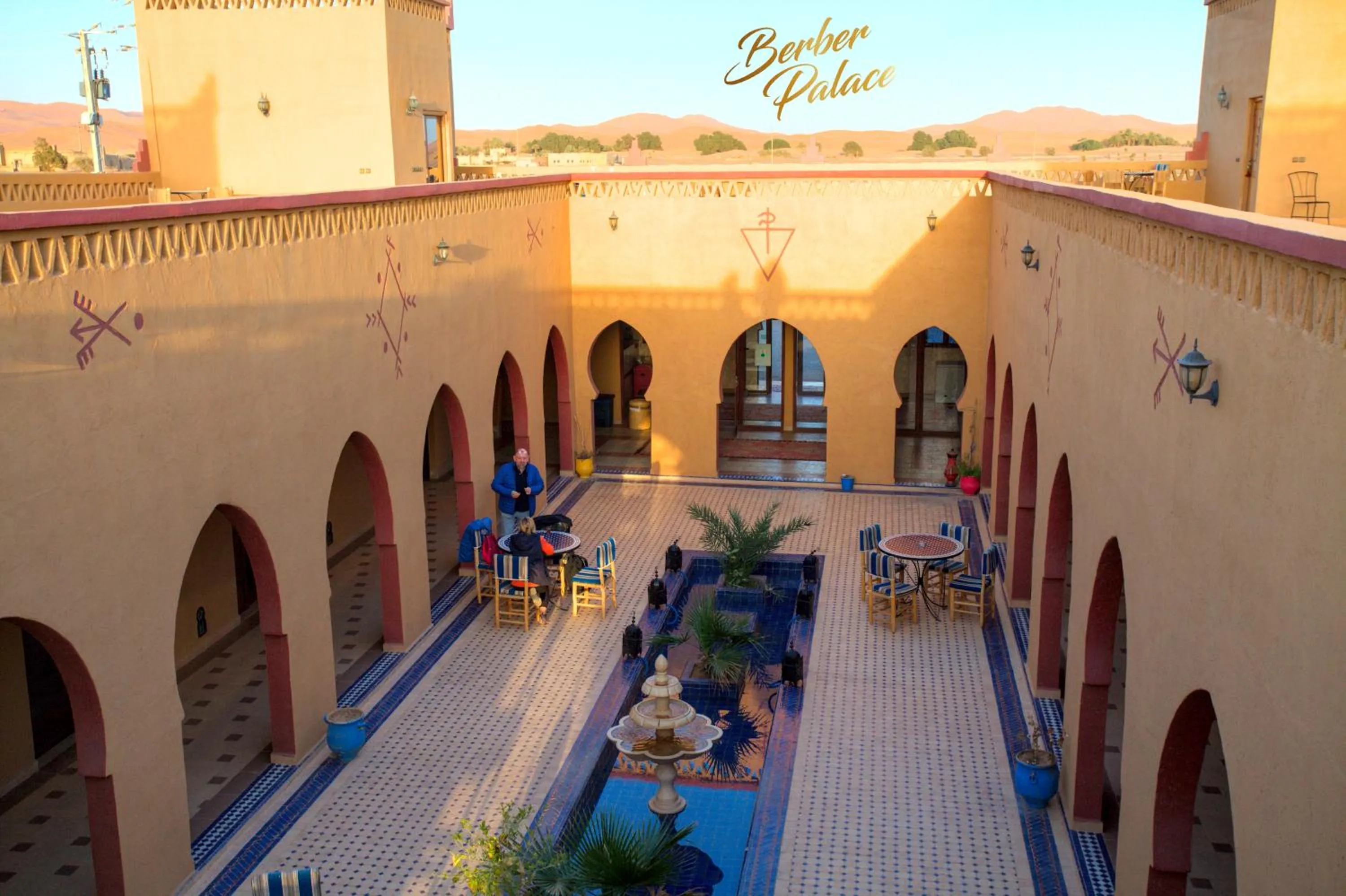 Property building in Hotel Berber Palace Merzouga