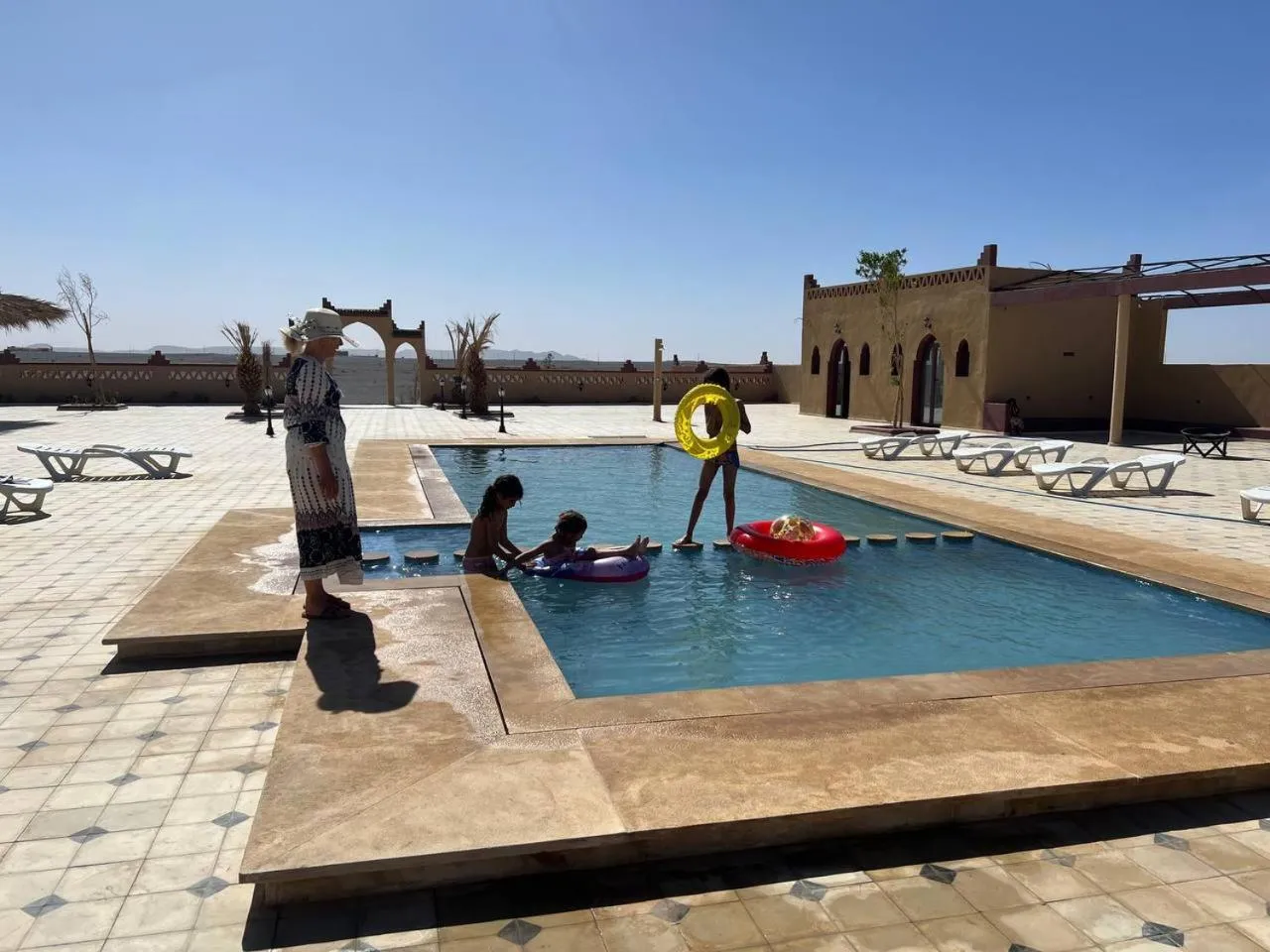Property building in Hotel Berber Palace Merzouga