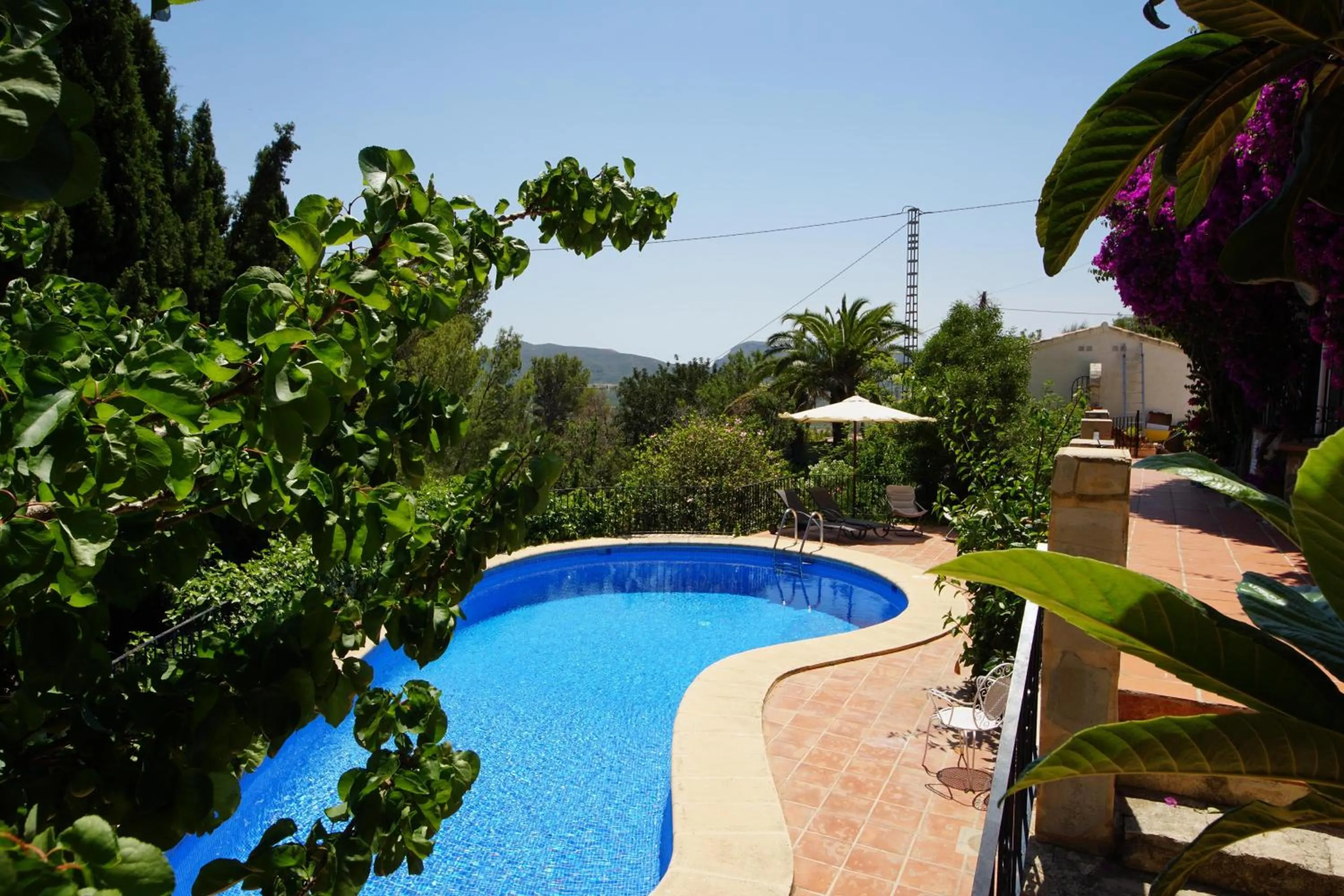 Swimming pool in Casa Nana by Aguilarent