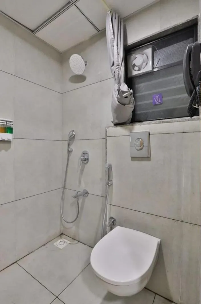 Bathroom in hotel monville