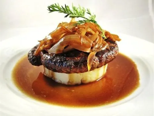 Lounge or bar in The Hand at Llanarmon