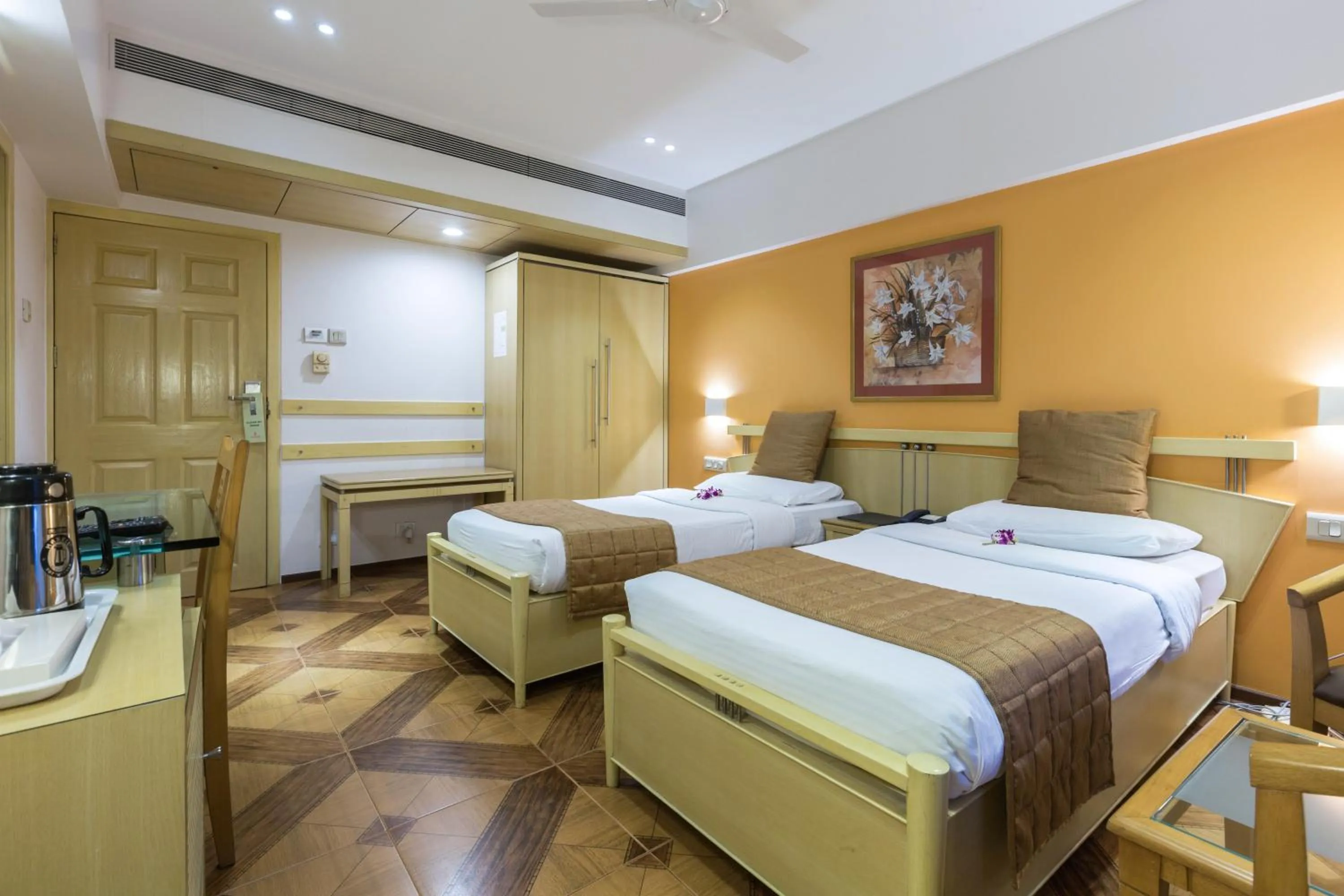 Bed in The Royal Orchid Hotel, Chembur