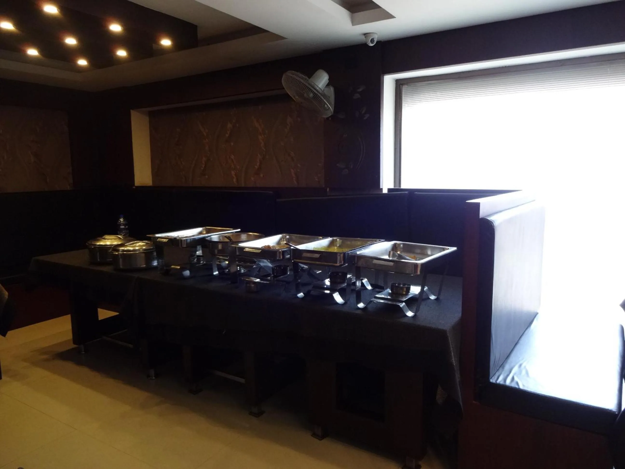 Buffet breakfast in Hotel A J Park