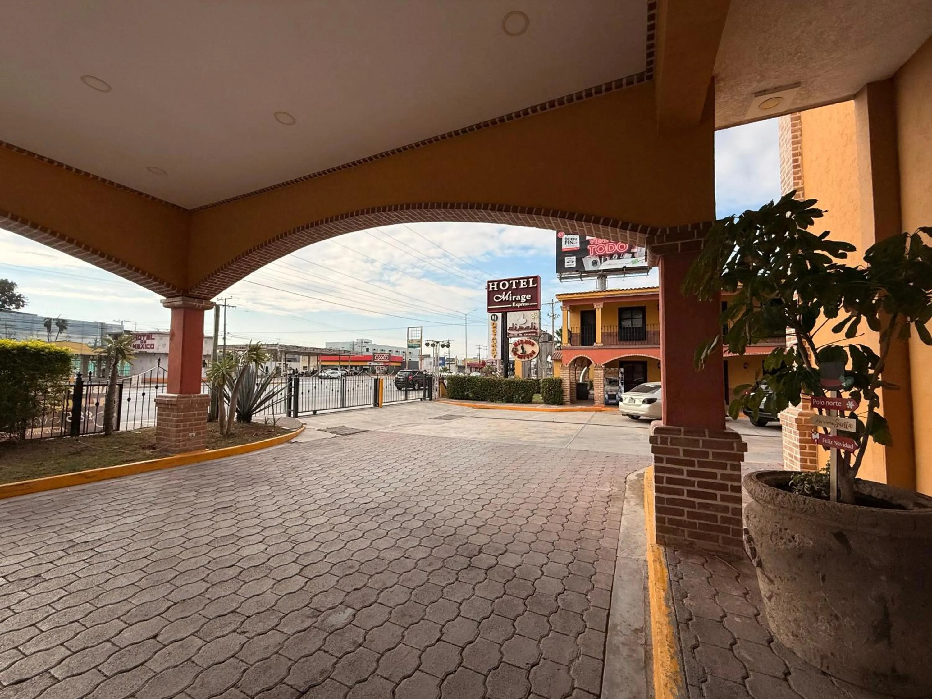 Property building in Hotel Mirage Express