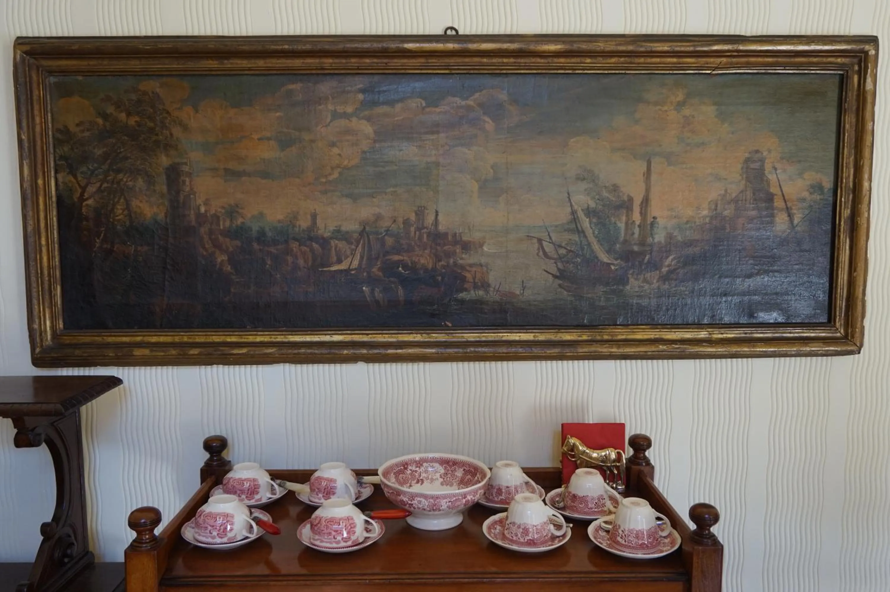 Decorative detail in Palazzo Mantua Benavides Suites & Apartments