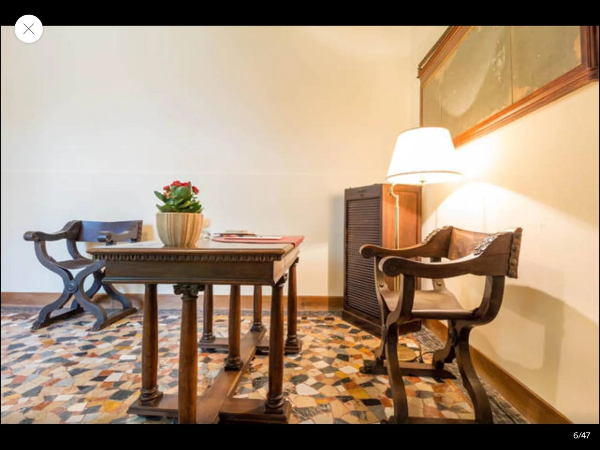 Lobby or reception in Palazzo Mantua Benavides Suites & Apartments