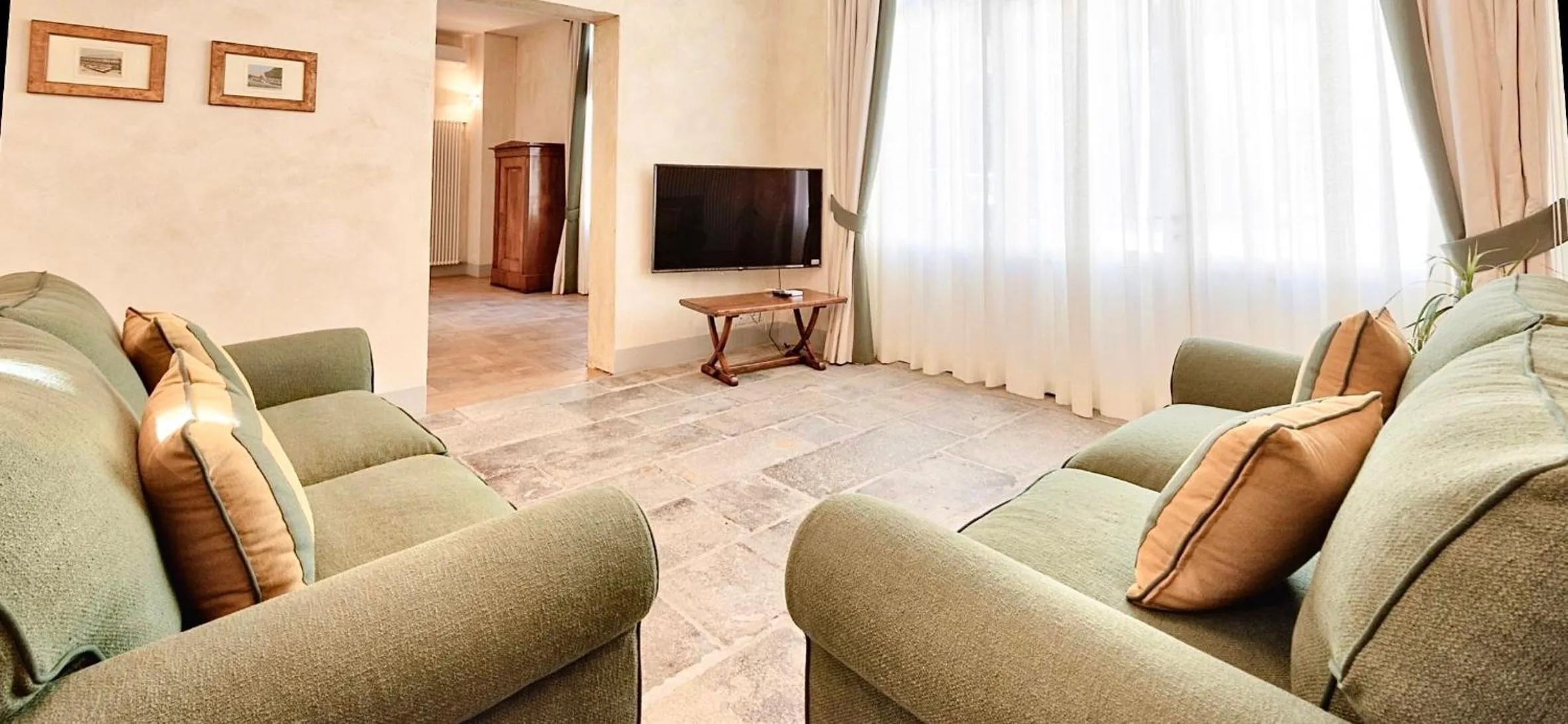 Living room in Palazzo Mantua Benavides Suites & Apartments