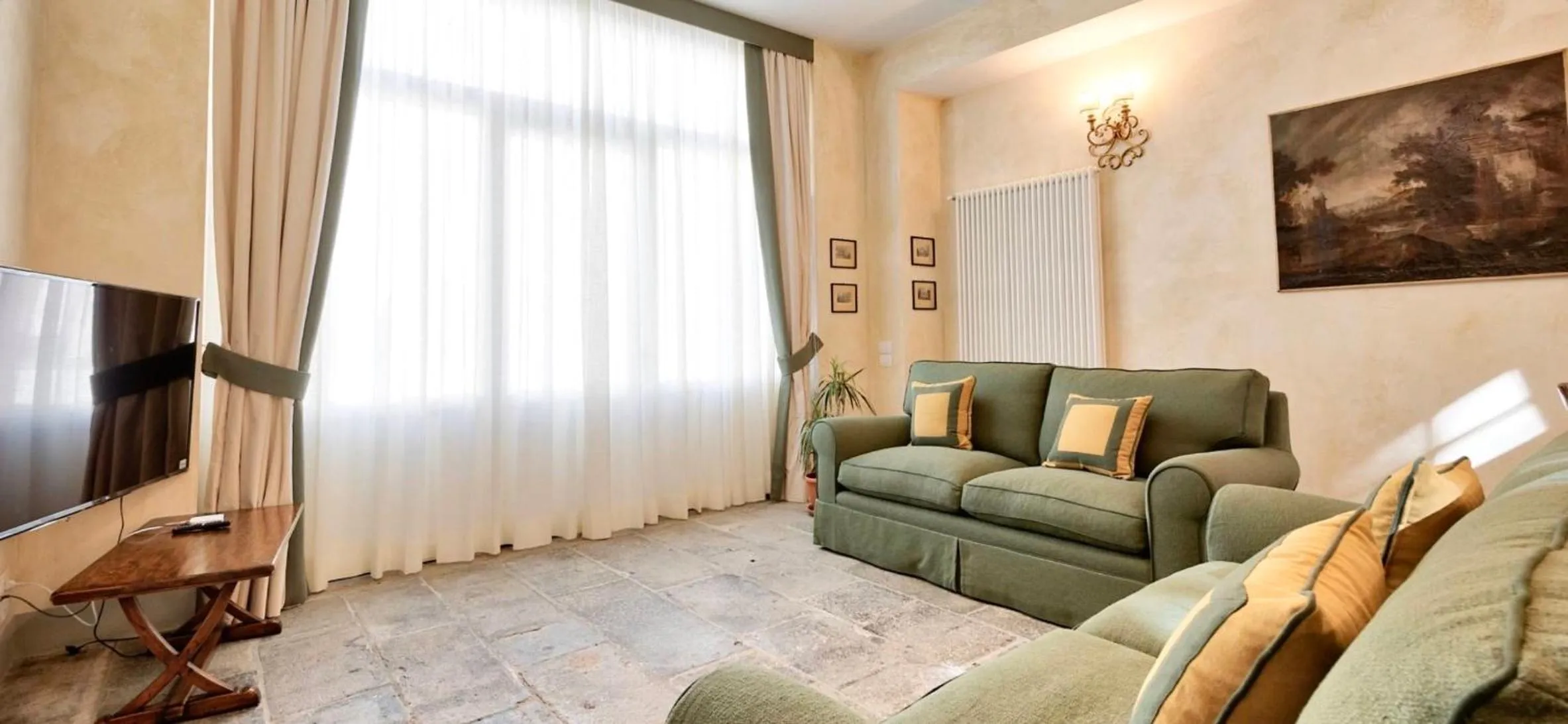 Living room in Palazzo Mantua Benavides Suites & Apartments