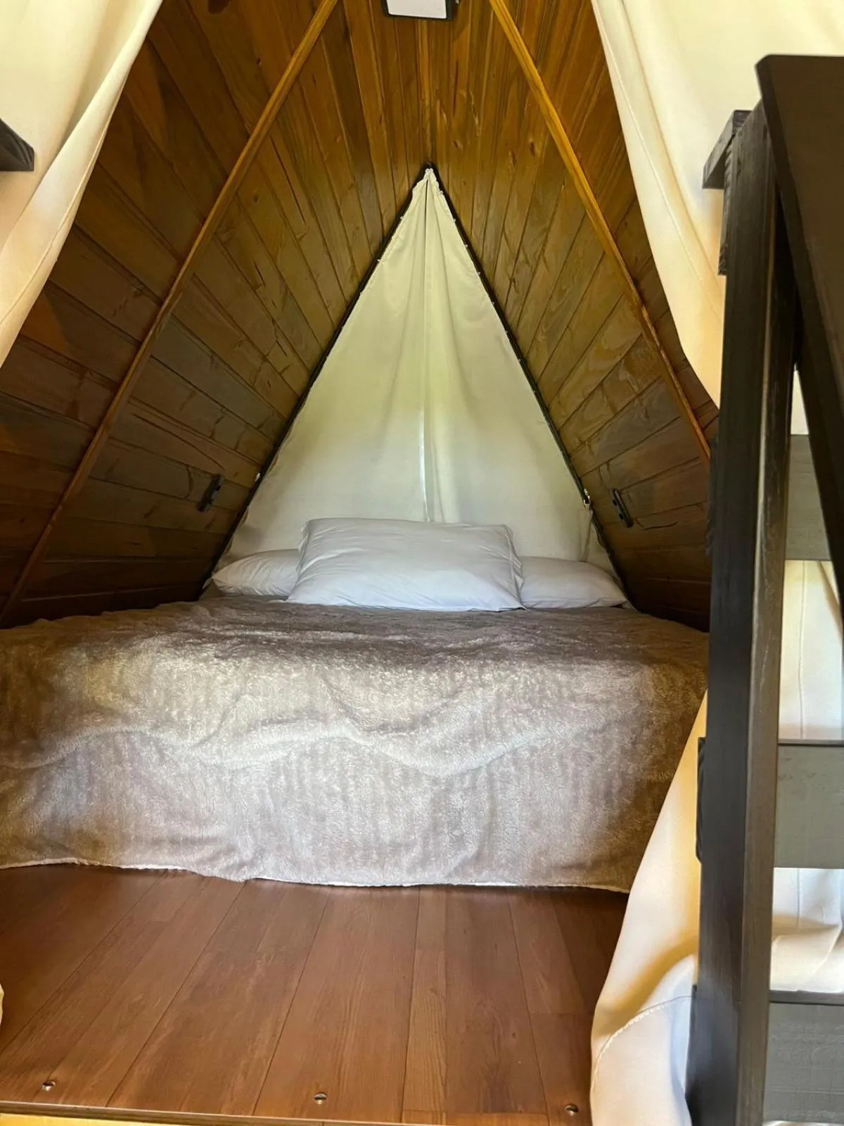 Bed in Hotel Guerra - Pousada Montebelo