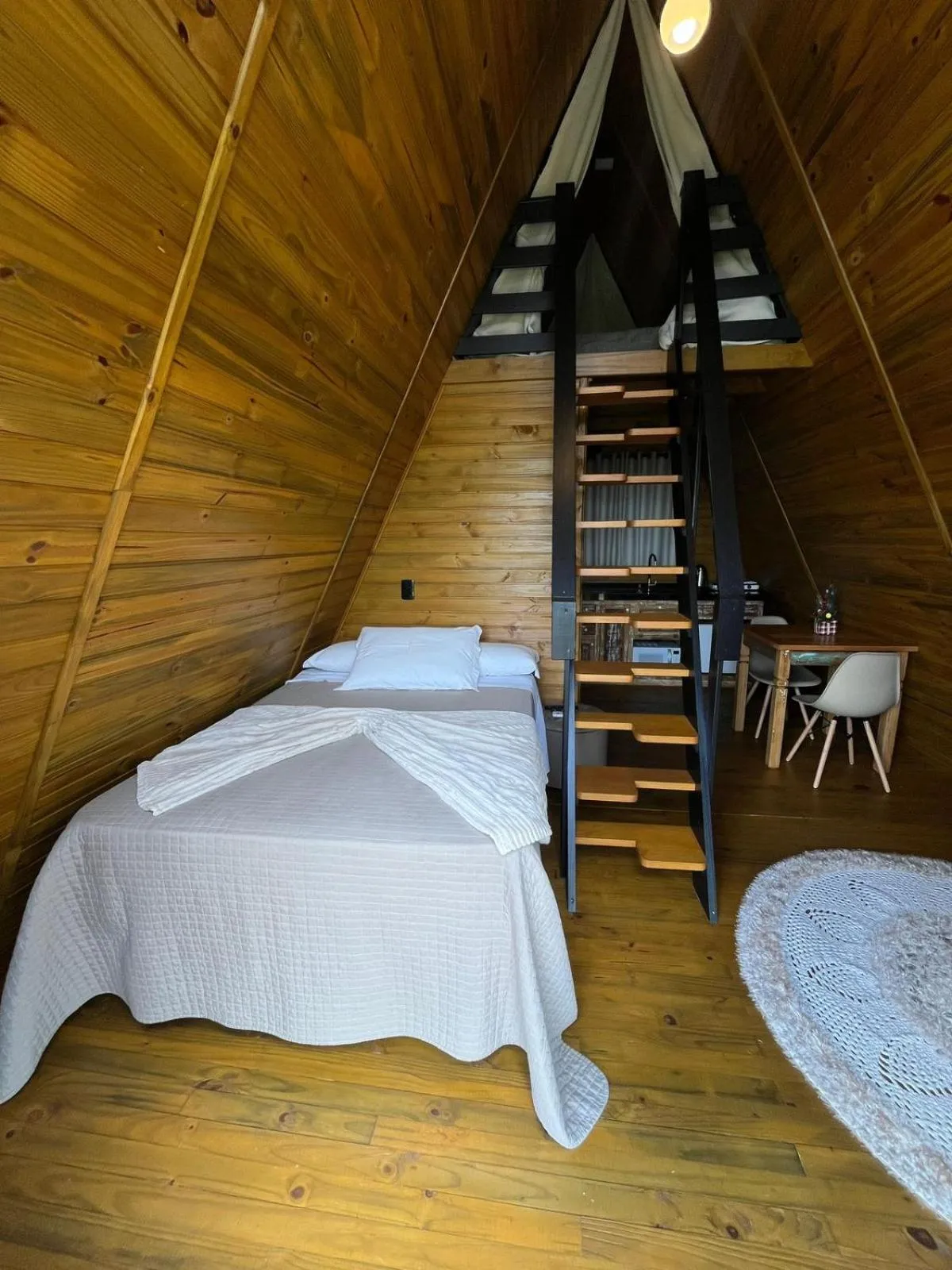 Bed in Hotel Guerra - Pousada Montebelo