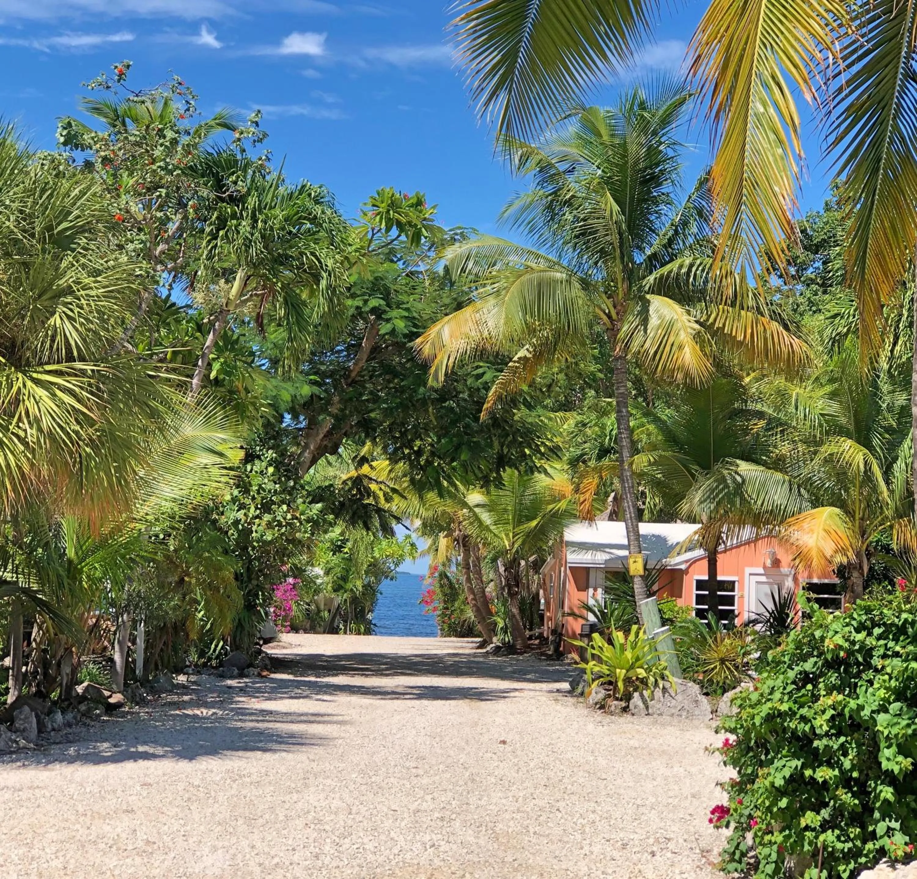 Facade/entrance in The Pelican Key Largo Cottages