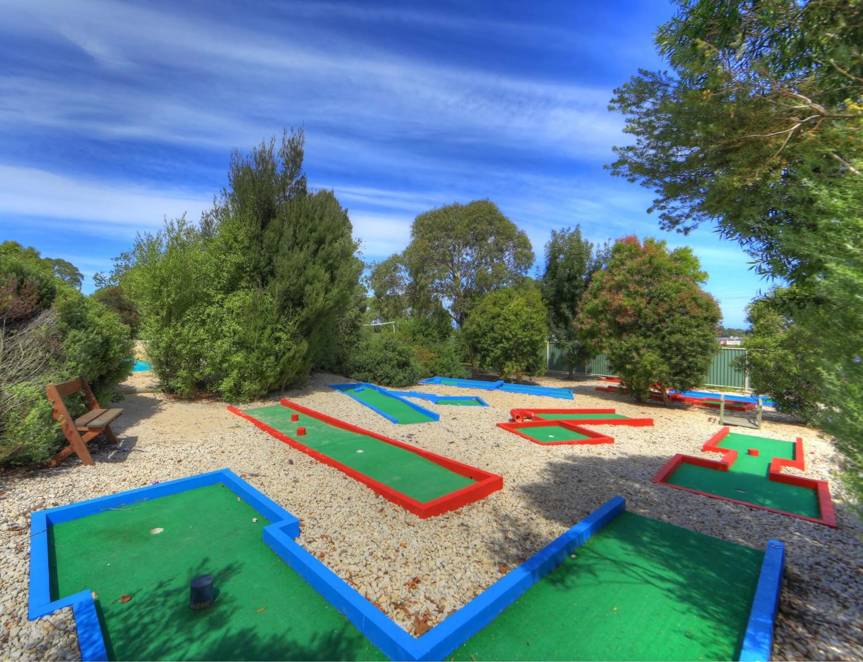 Minigolf in Toora Tourist Park