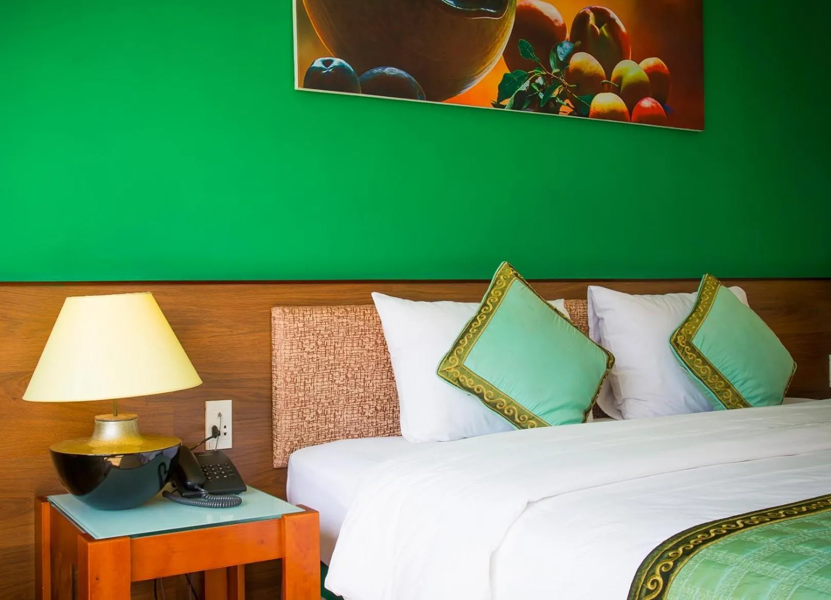 Bed in Sai Gon Phong Nha Hotel