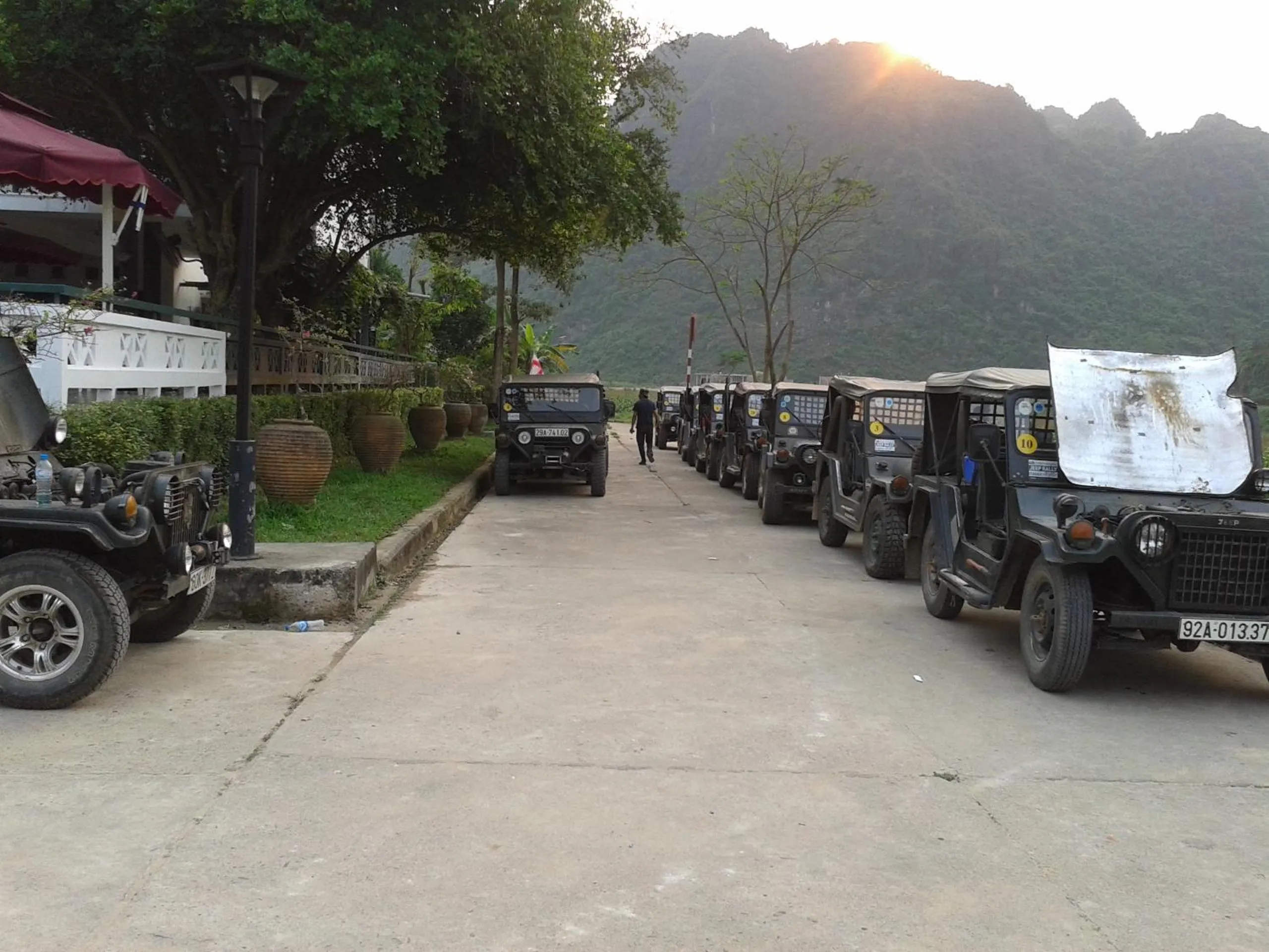 Natural landscape in Sai Gon Phong Nha Hotel