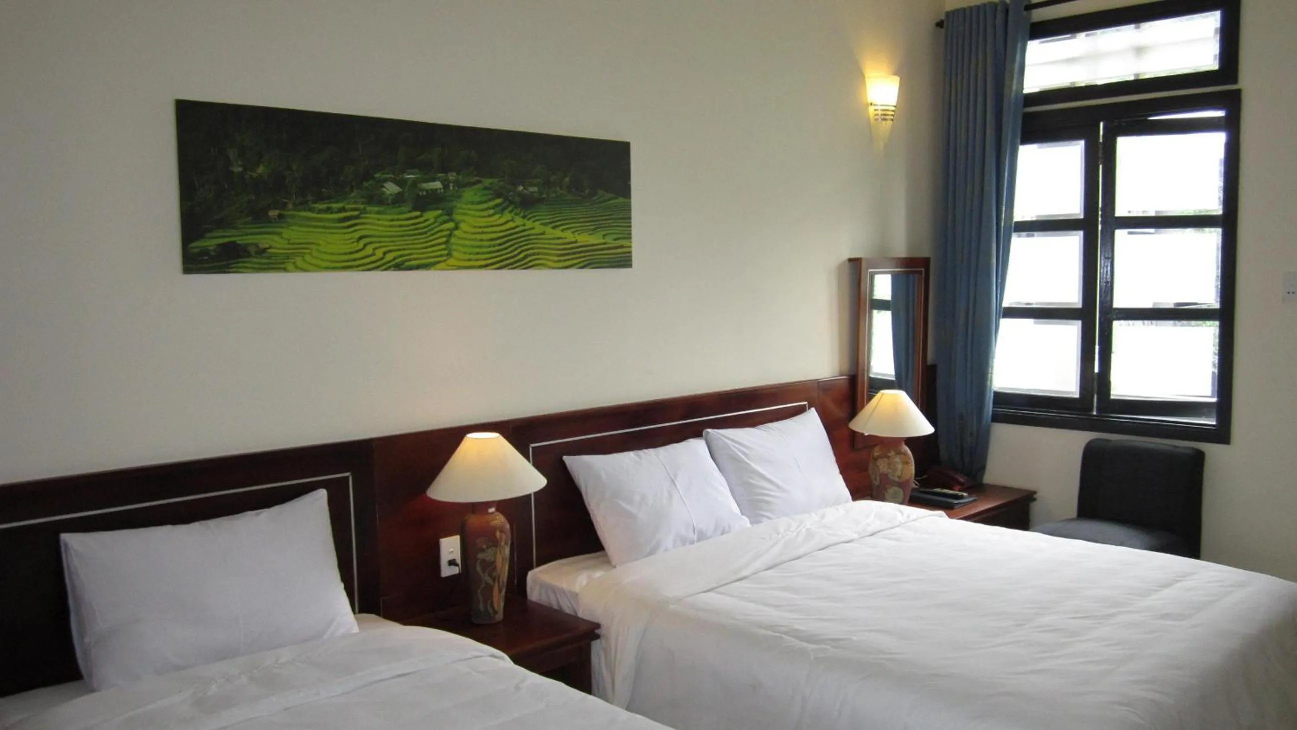Bed in Sai Gon Phong Nha Hotel
