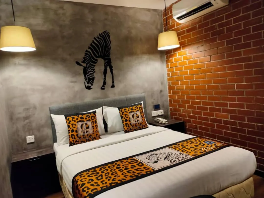 Bedroom, Bed in 9 Square Hotel - Subang