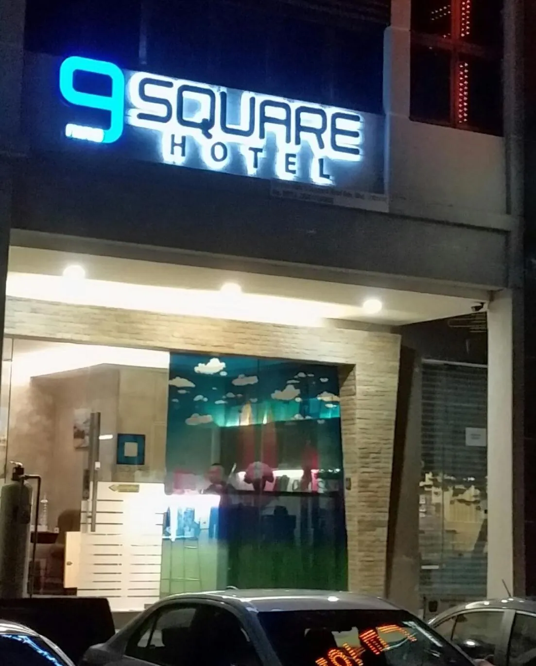 Facade/entrance in 9 Square Hotel - Subang