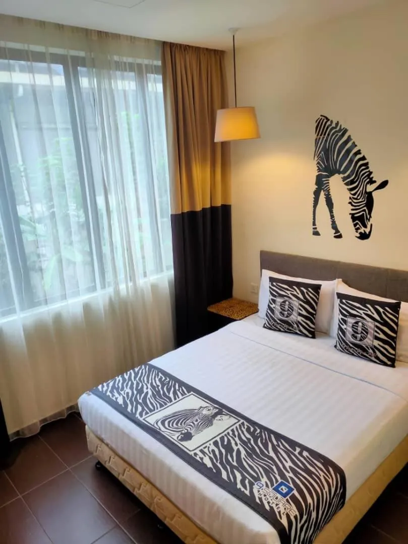Bedroom, Bed in 9 Square Hotel - Subang