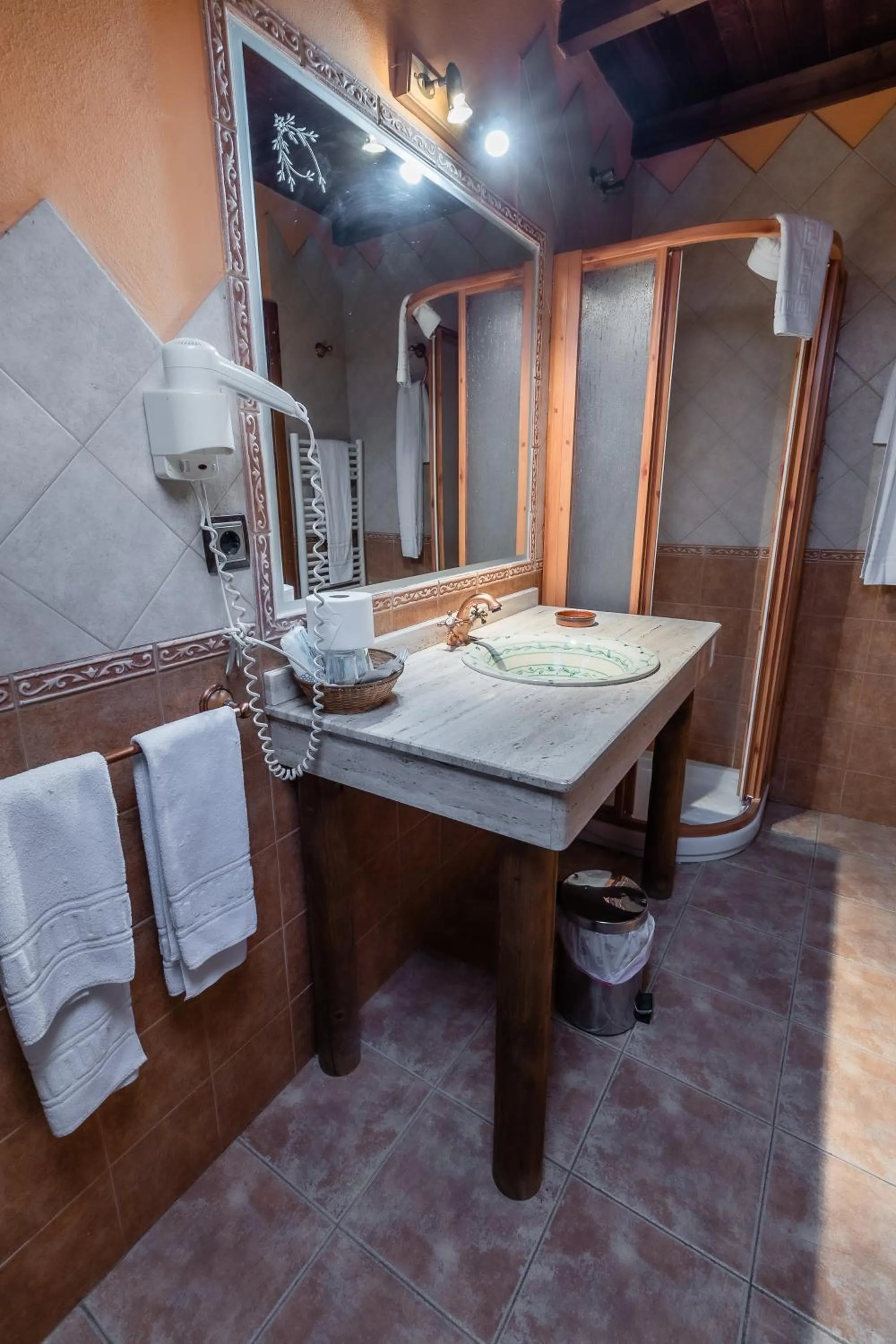 Bathroom in Hotel Rural El Labriego by Vivere Stays