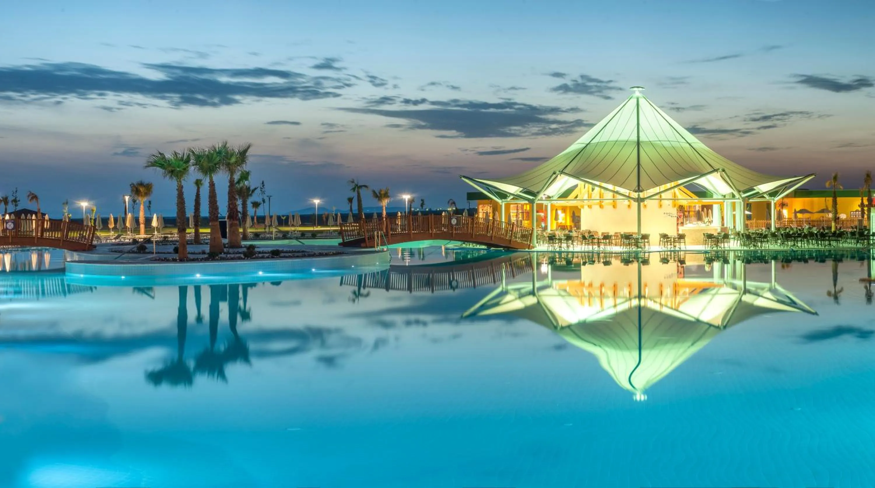 Pool view in Aquasis De Luxe Resort & SPA - Ultra All Inclusive